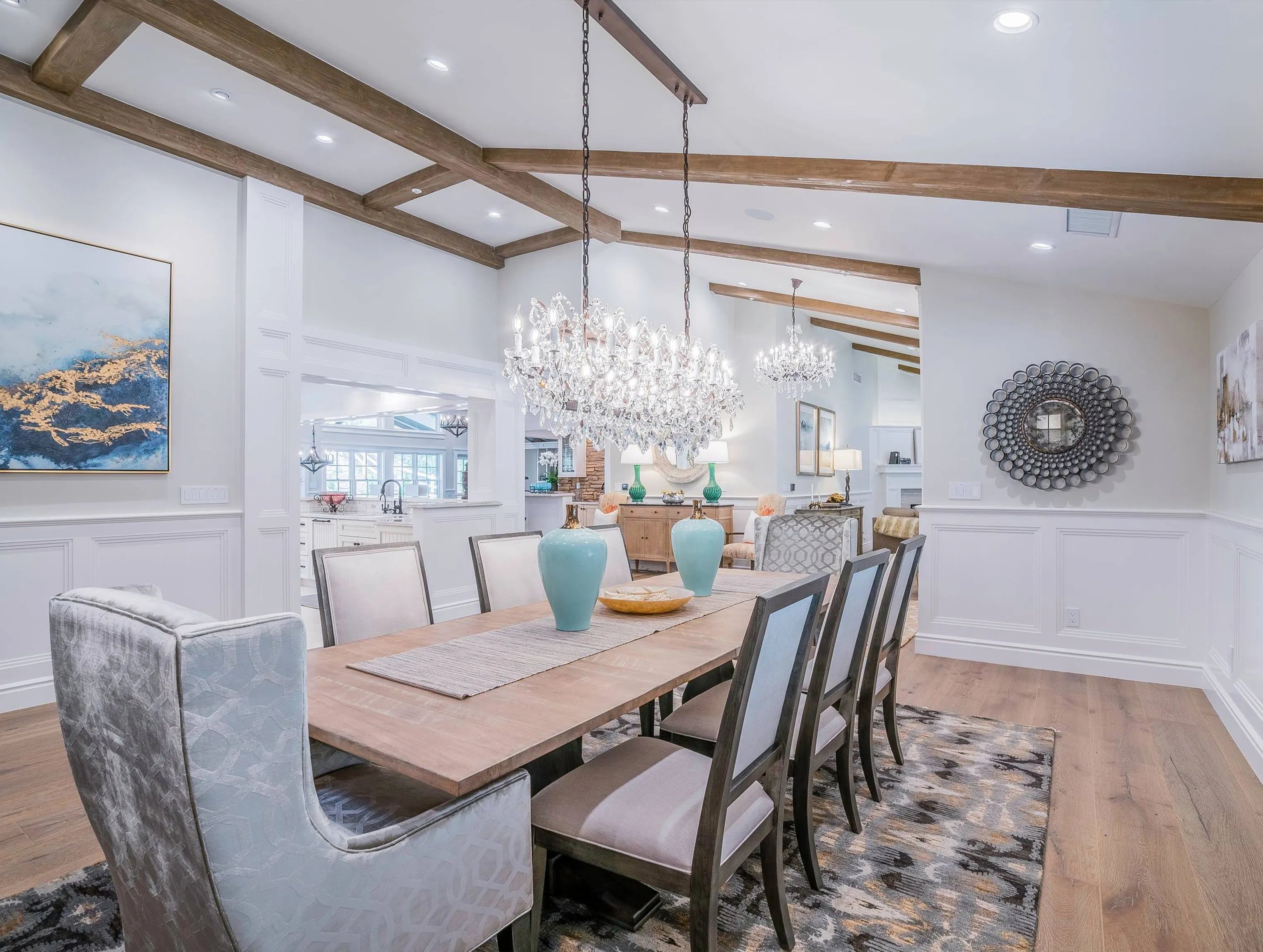 Regalia Crystal Linear Chandelier