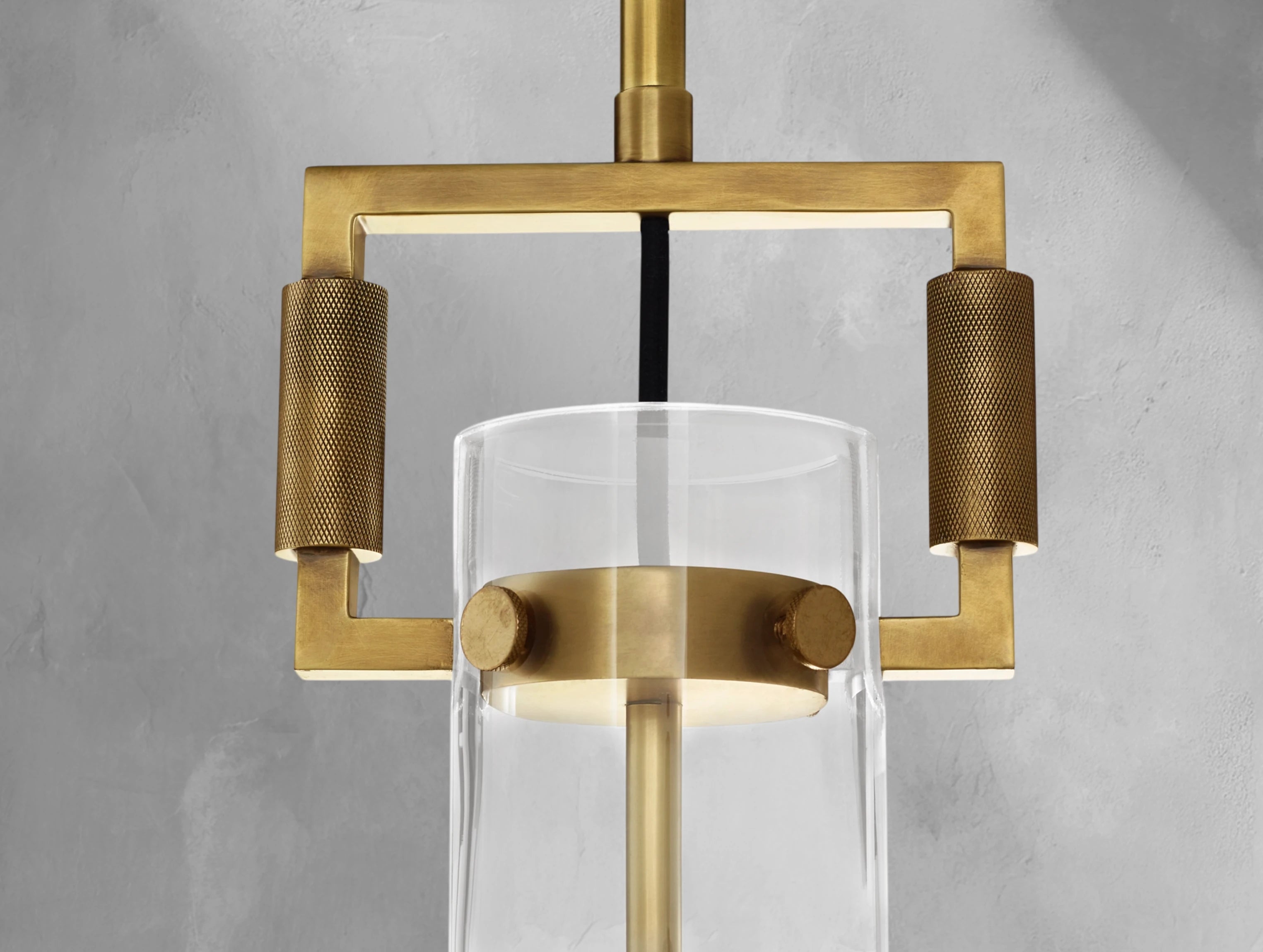 Mechanic Glass Cylinder Pendant