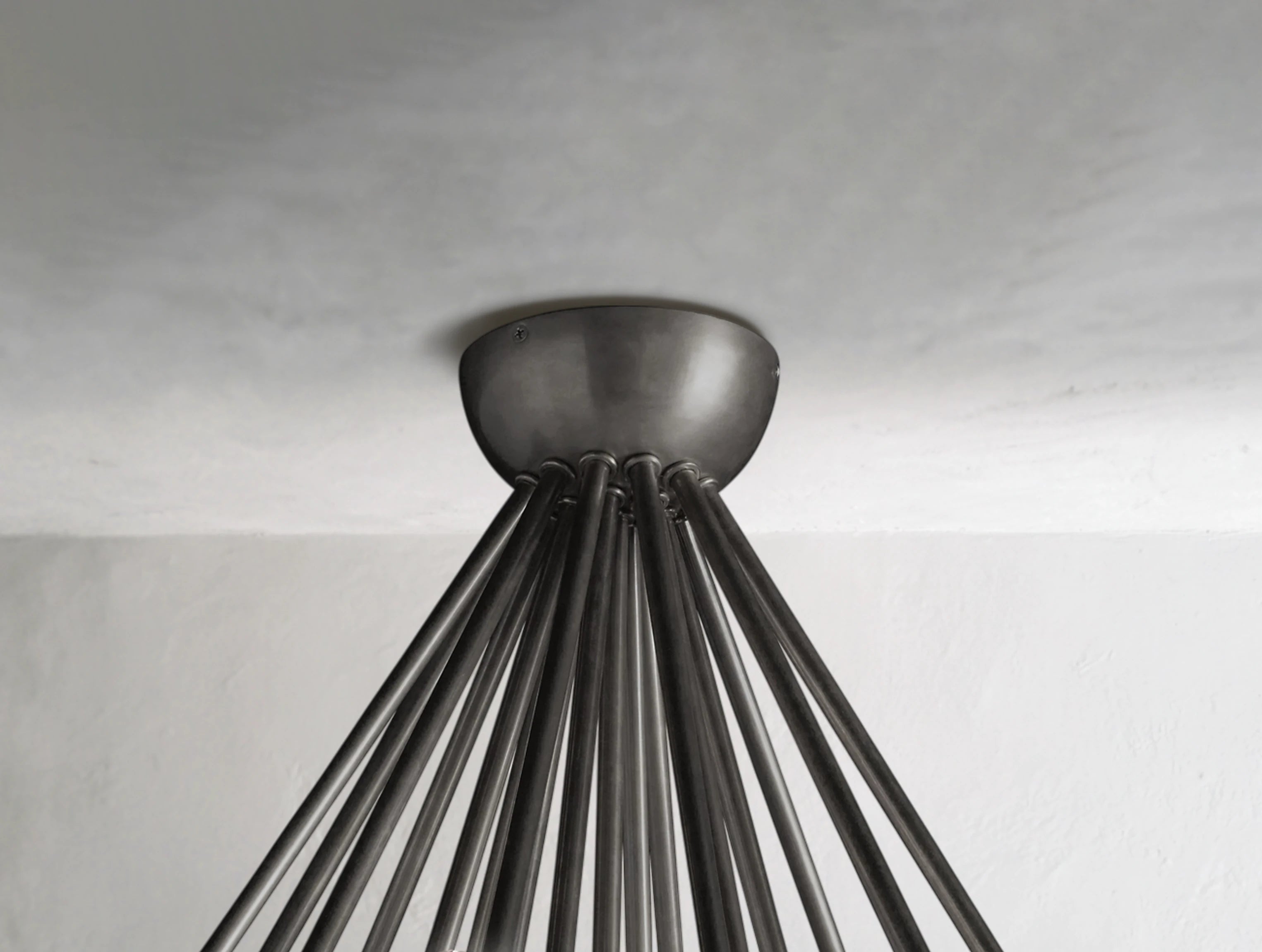 Orbital Cristal Glass Flushmount