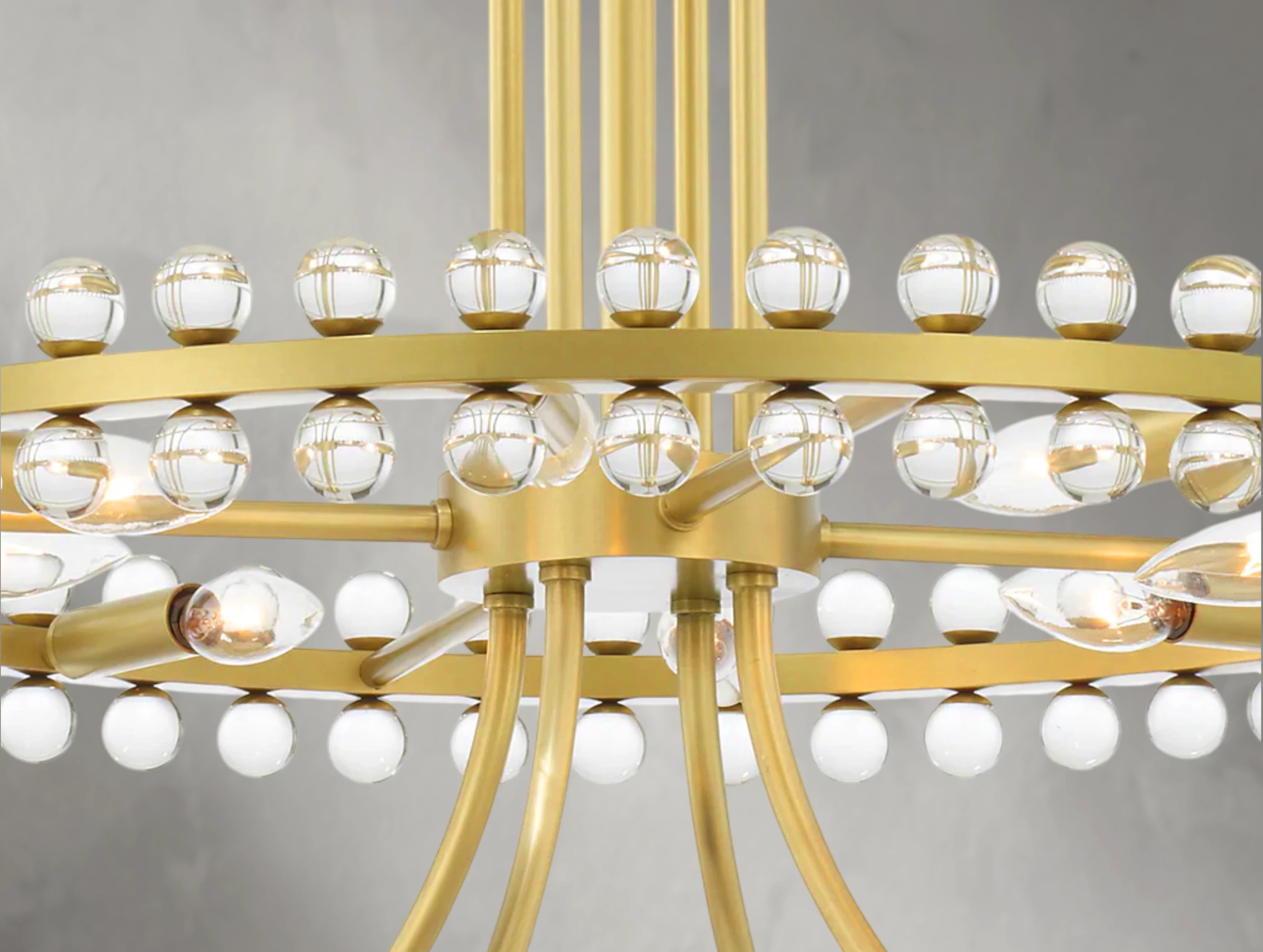 Karachi Two-Tier Round Chandelier