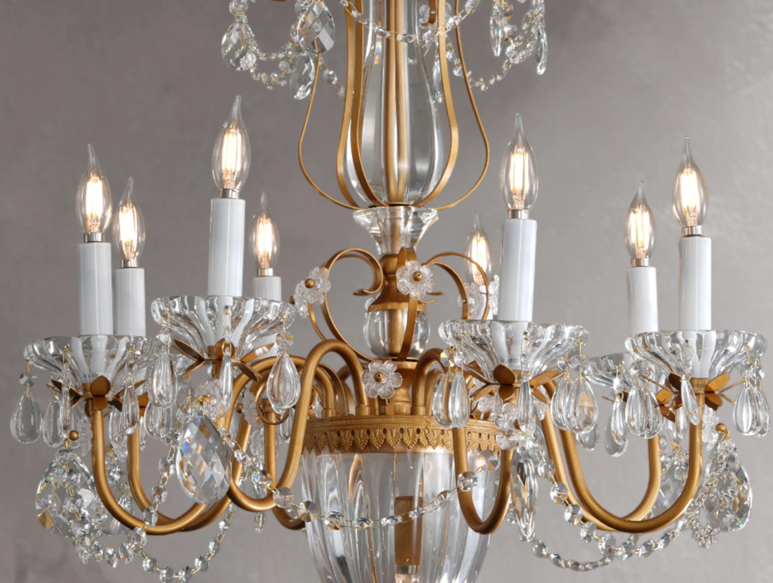 Bagalt Crystal Round Chandelier