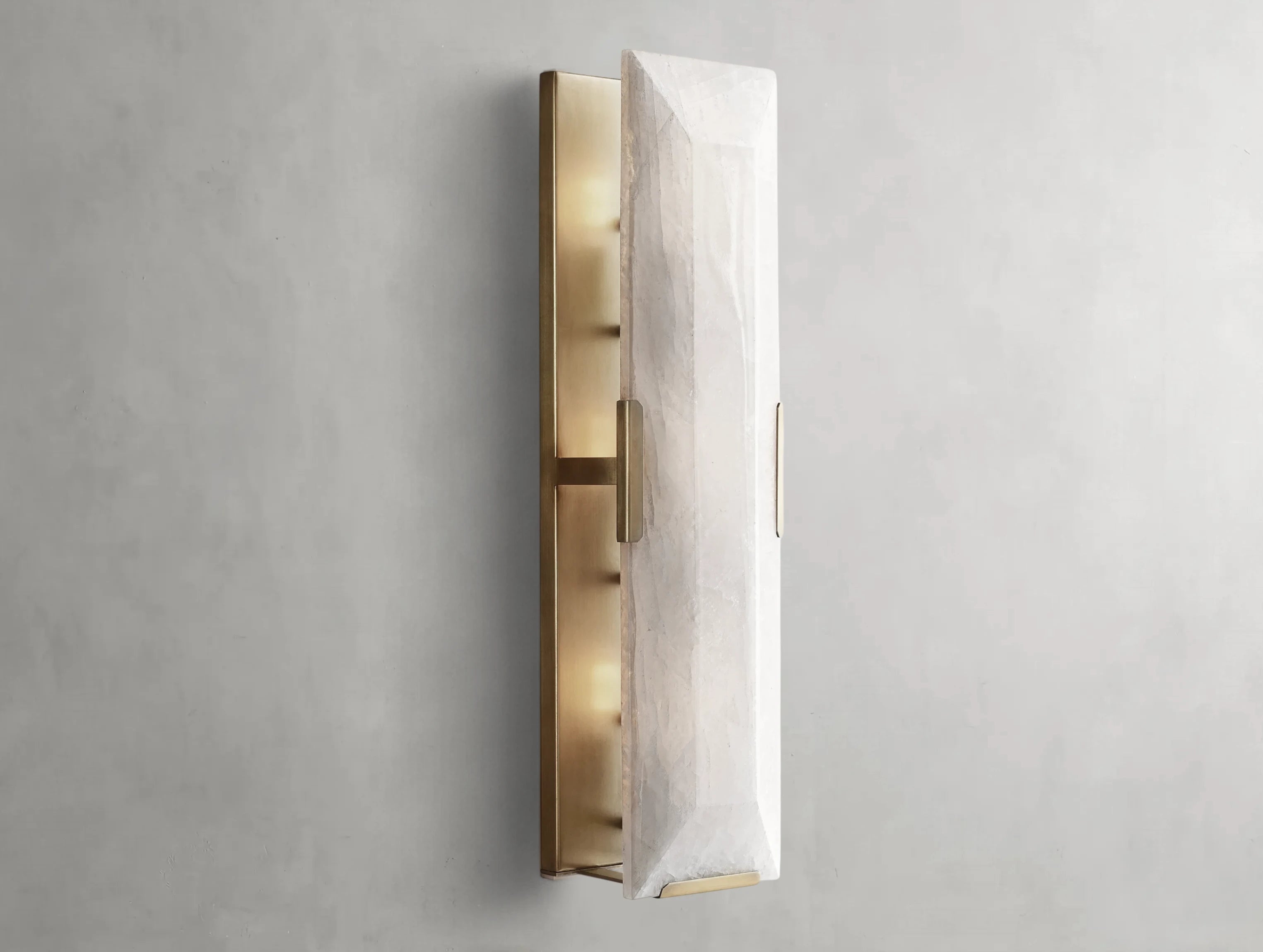 Valonne Calcite Linear Sconce