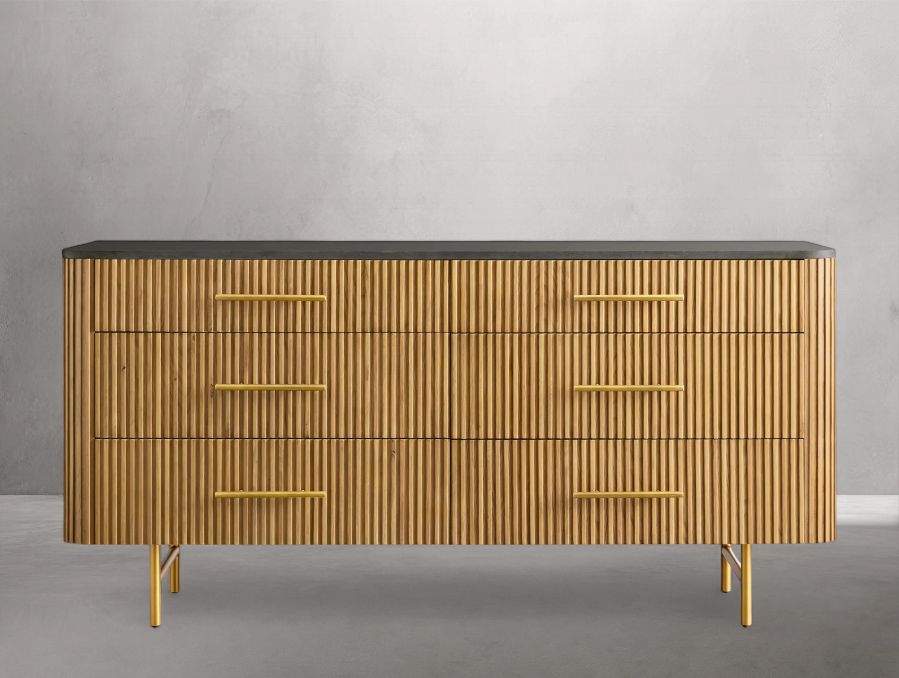 Rolphin Six-Drawer Dresser