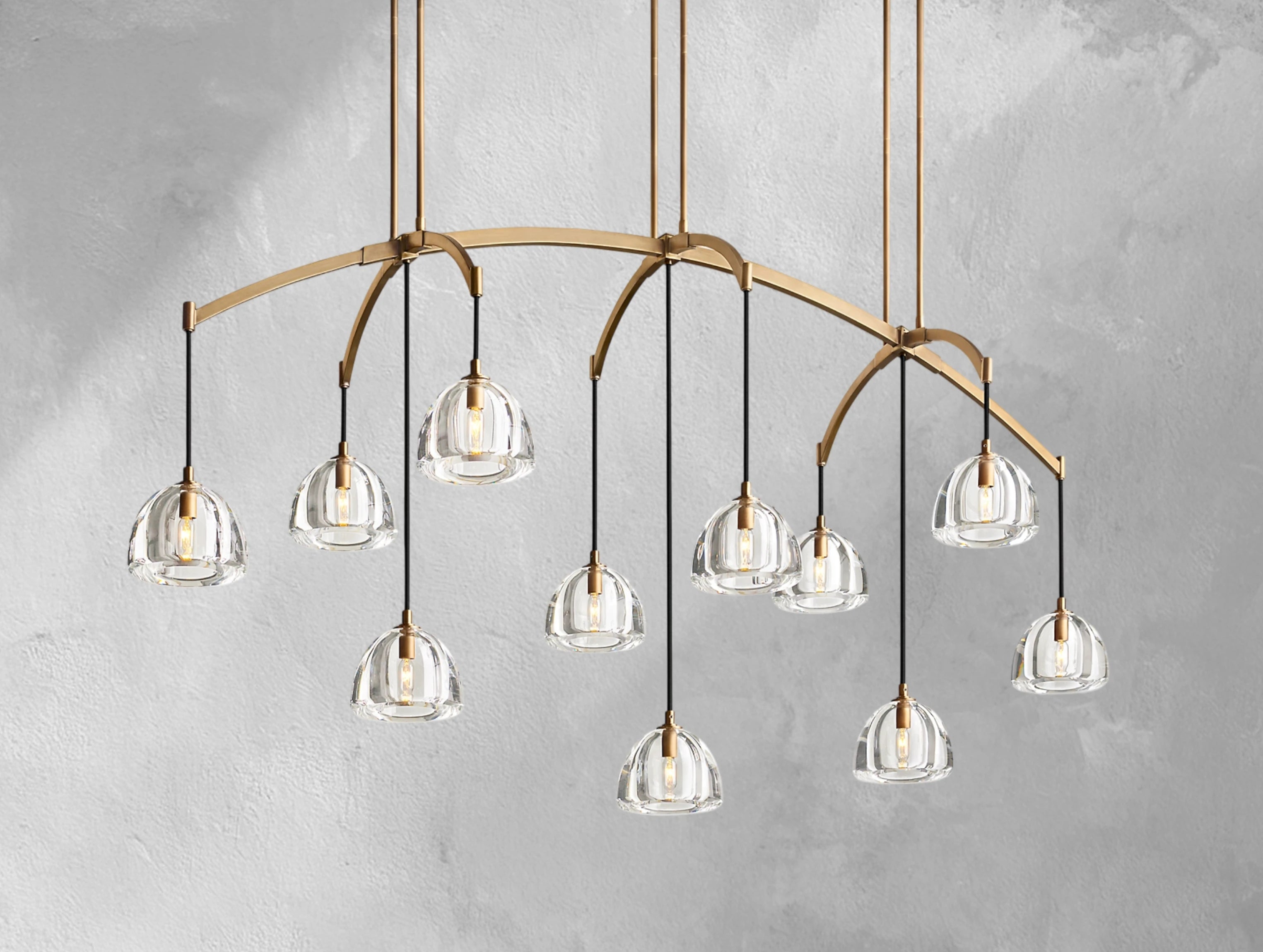 Mushcloud Linear Chandelier