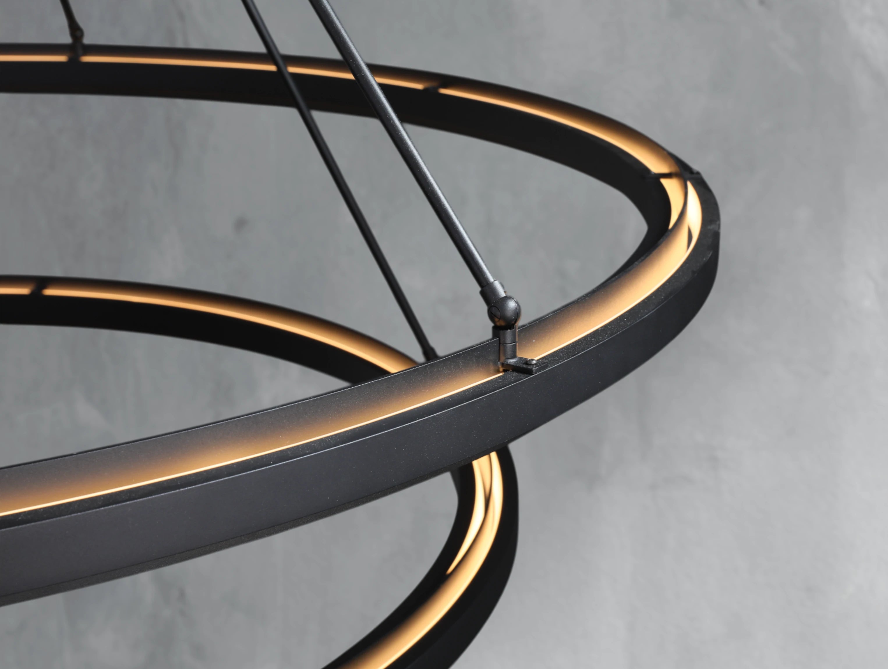 Pelta Two-Tier Round Chandelier