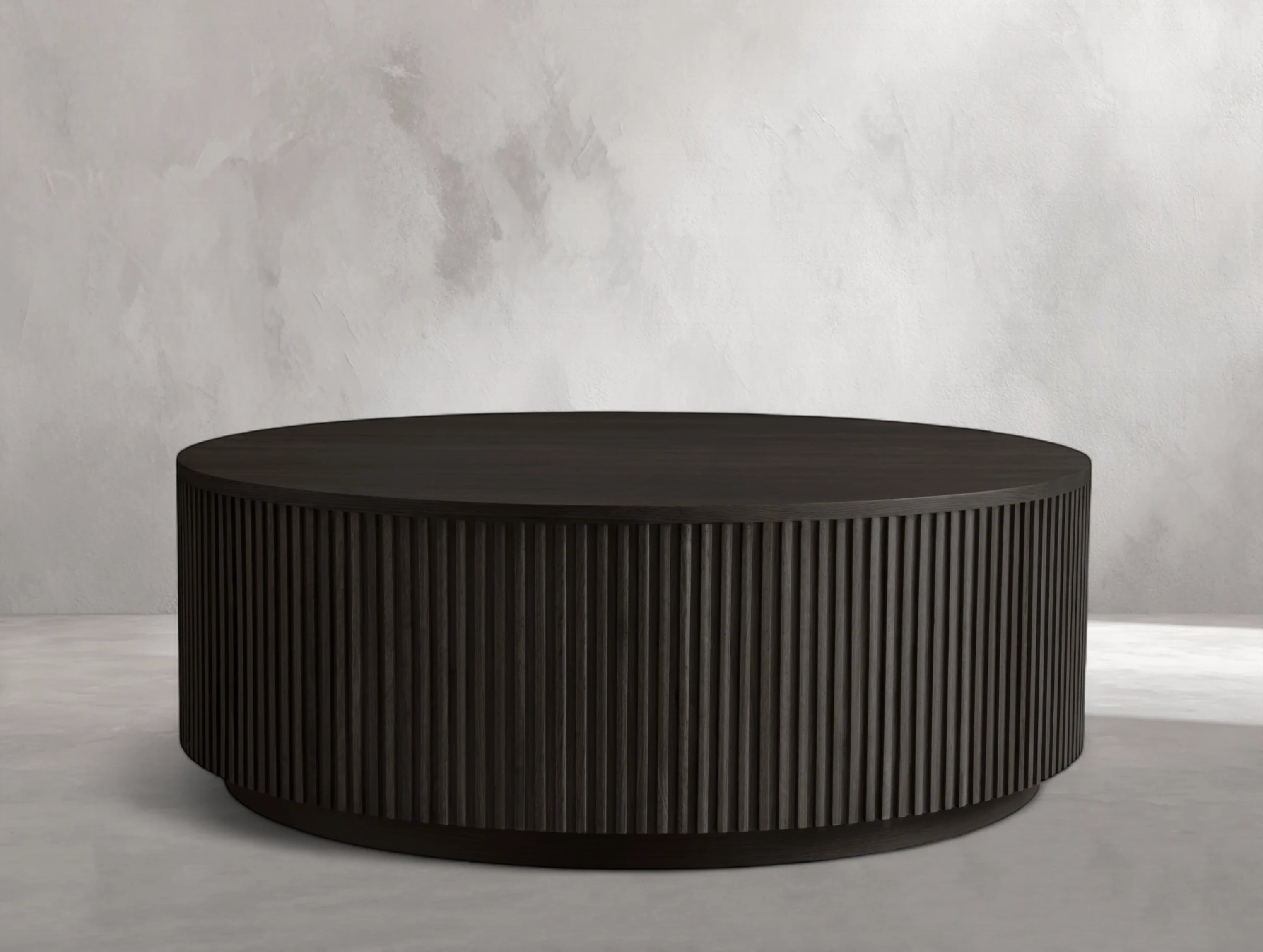 Rolphin Round Wood Coffee Table