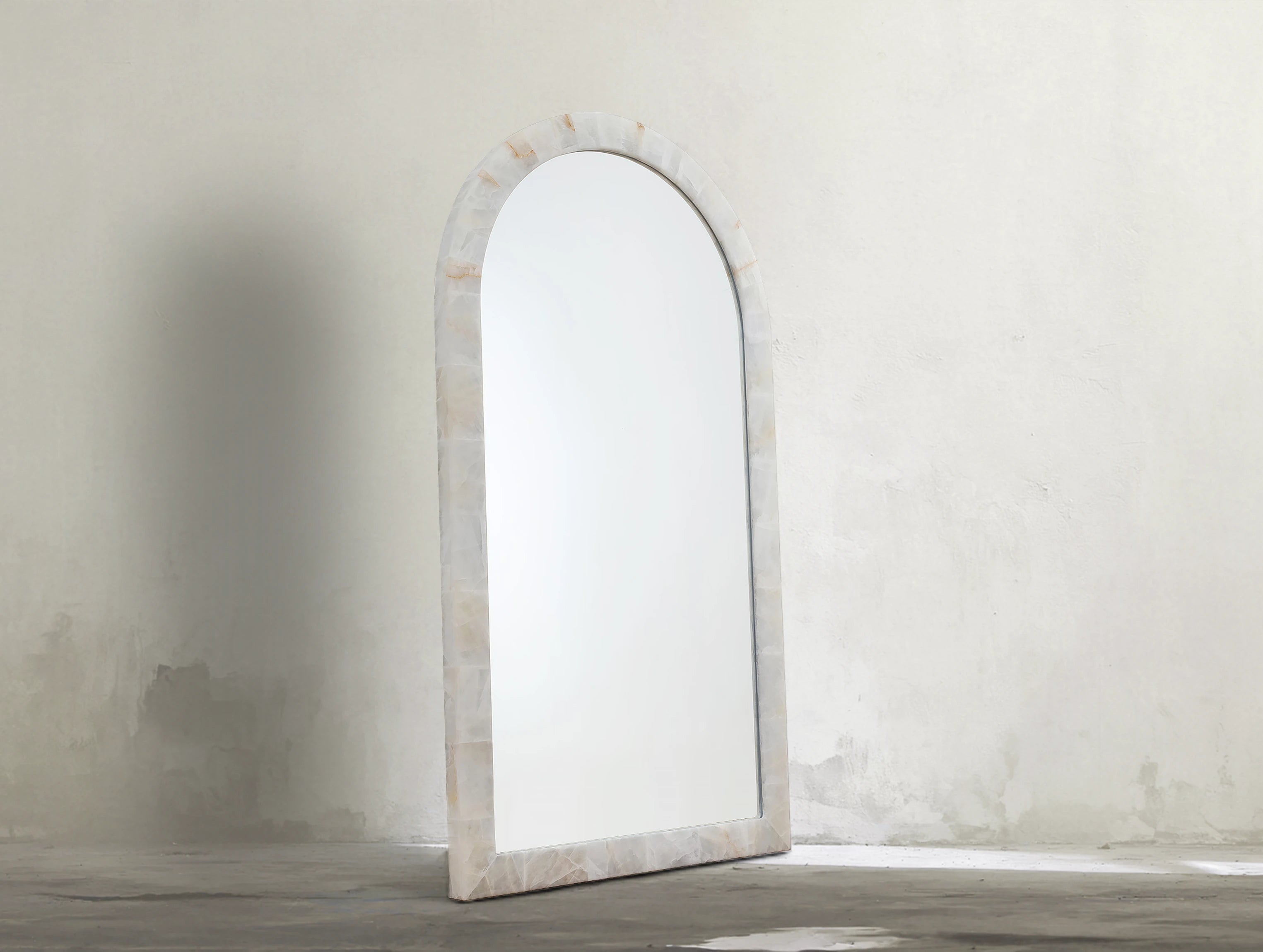 Hamary Calista Round Floor Mirror