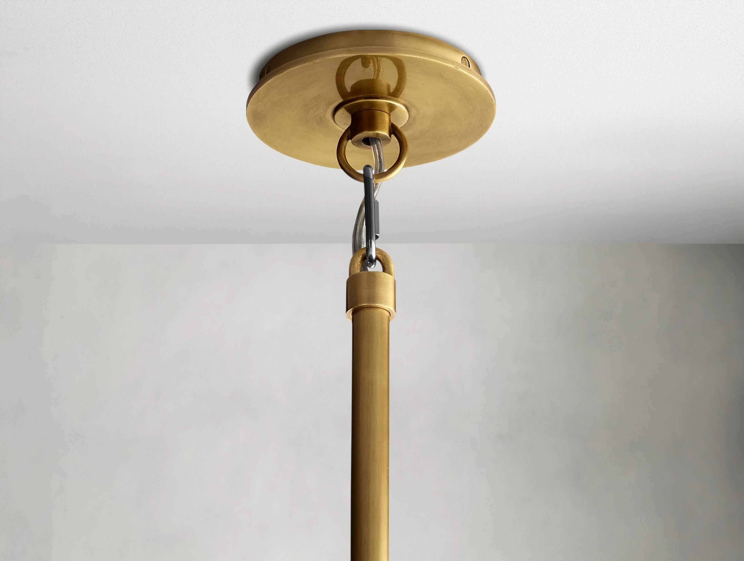 Orbital Cristal Glass Oval Chandelier