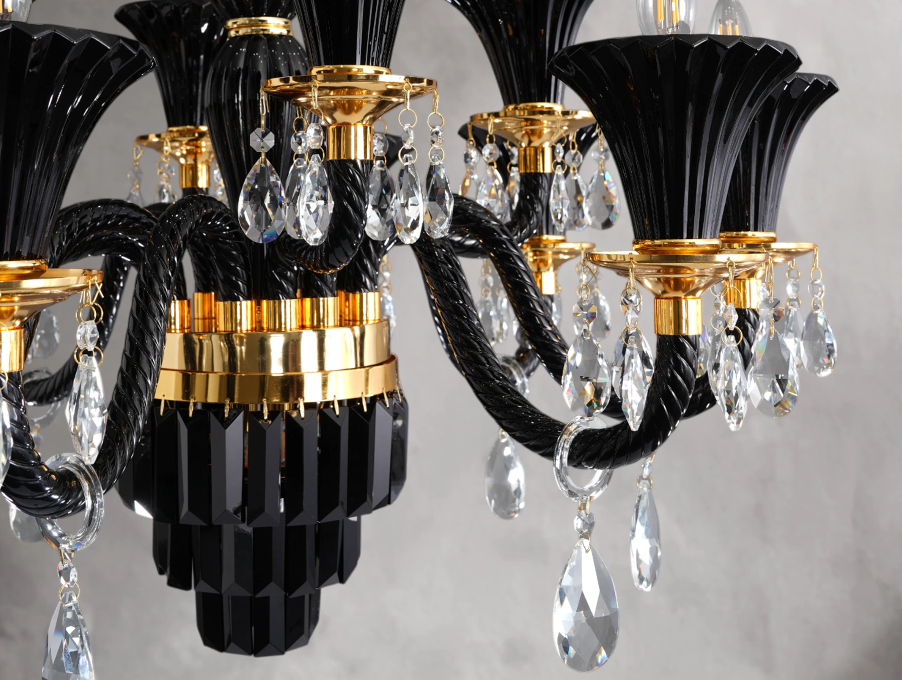 Notiasus Glass Round Chandelier
