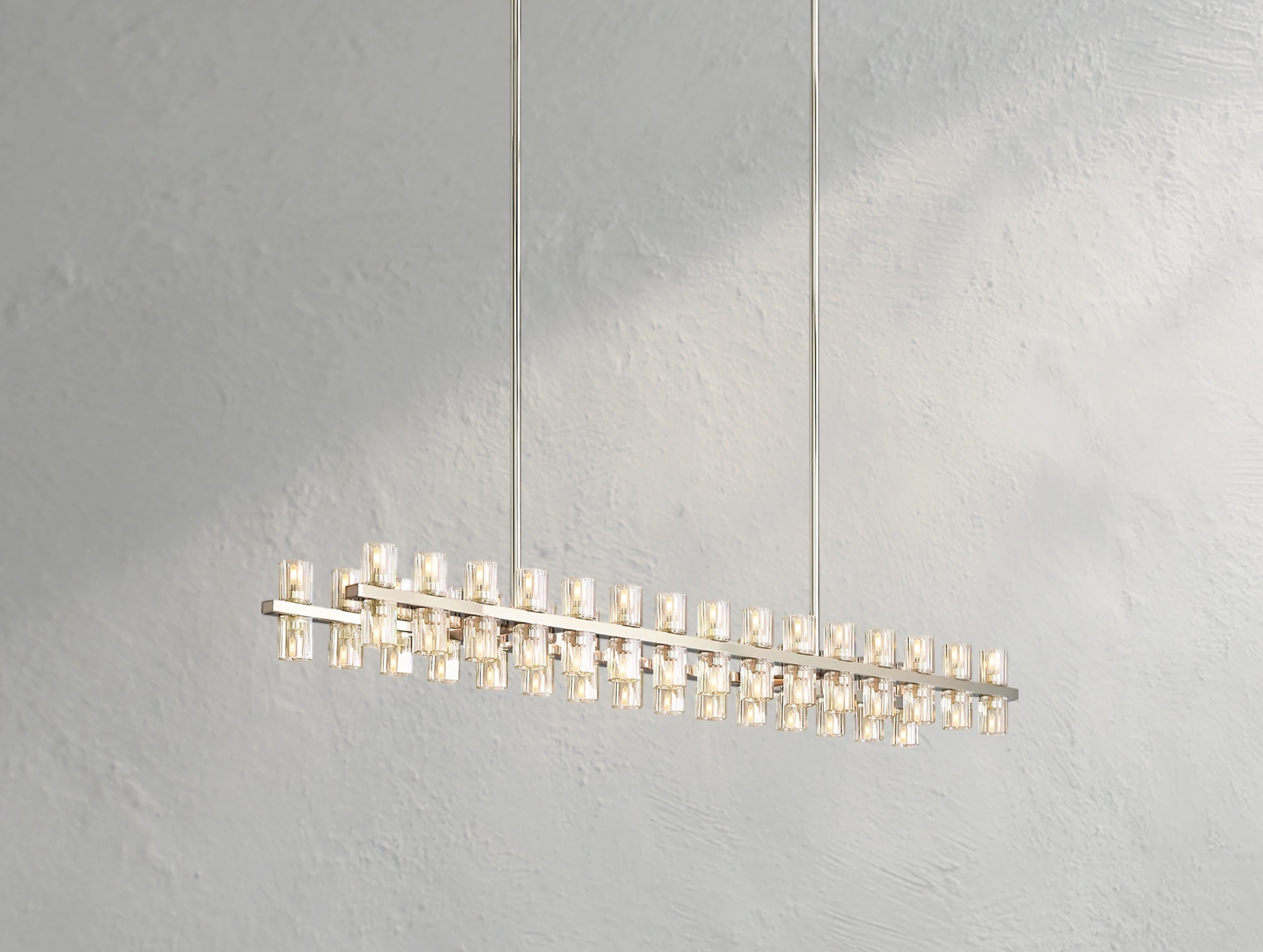 Gearra LED Rectangular Chandelier