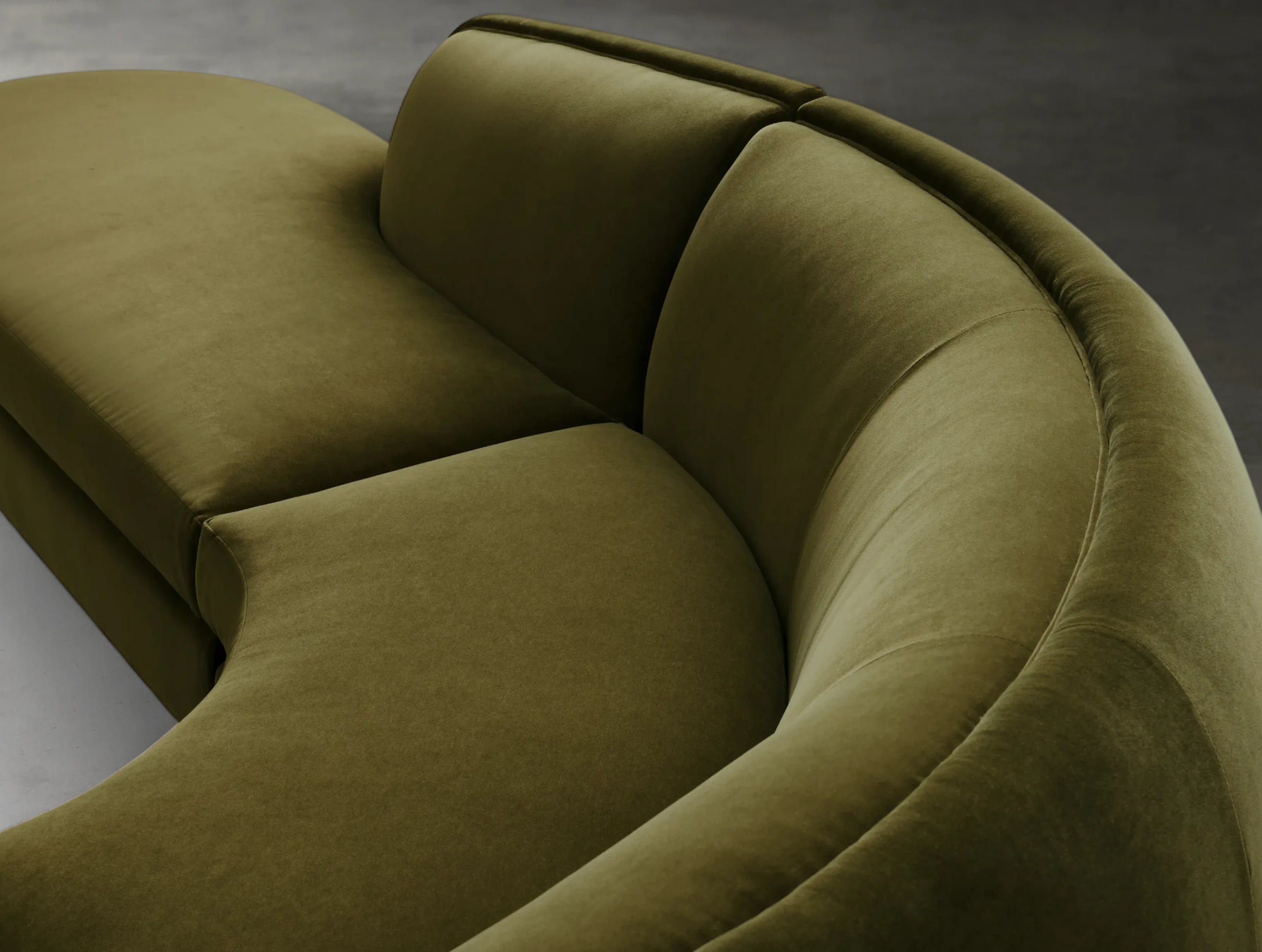 Milay Four-Piece Bumper Sectional