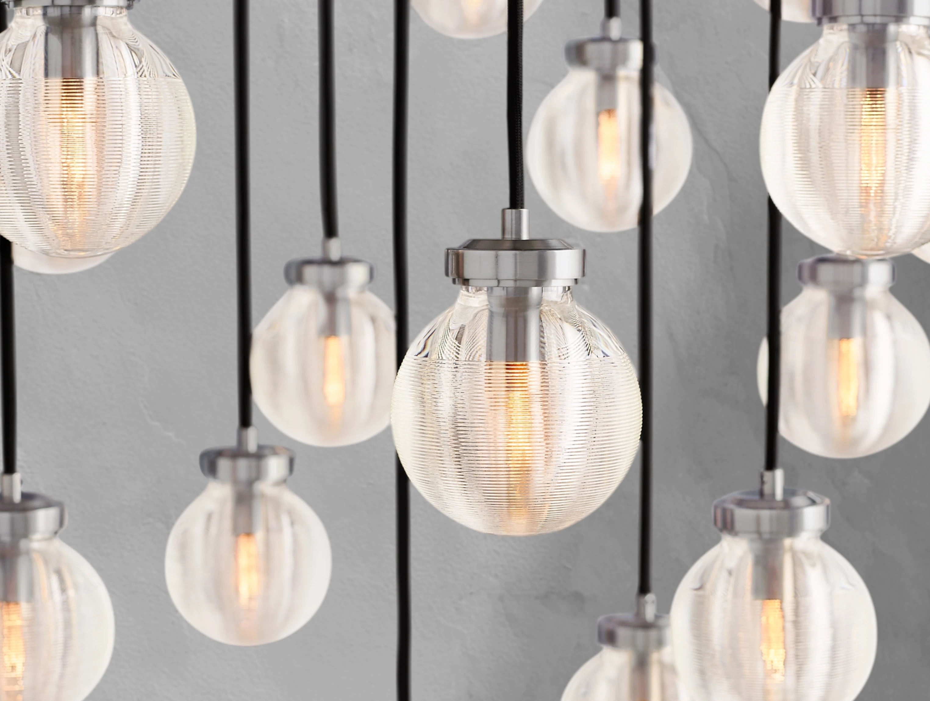 Pearl Balls Round Chandelier