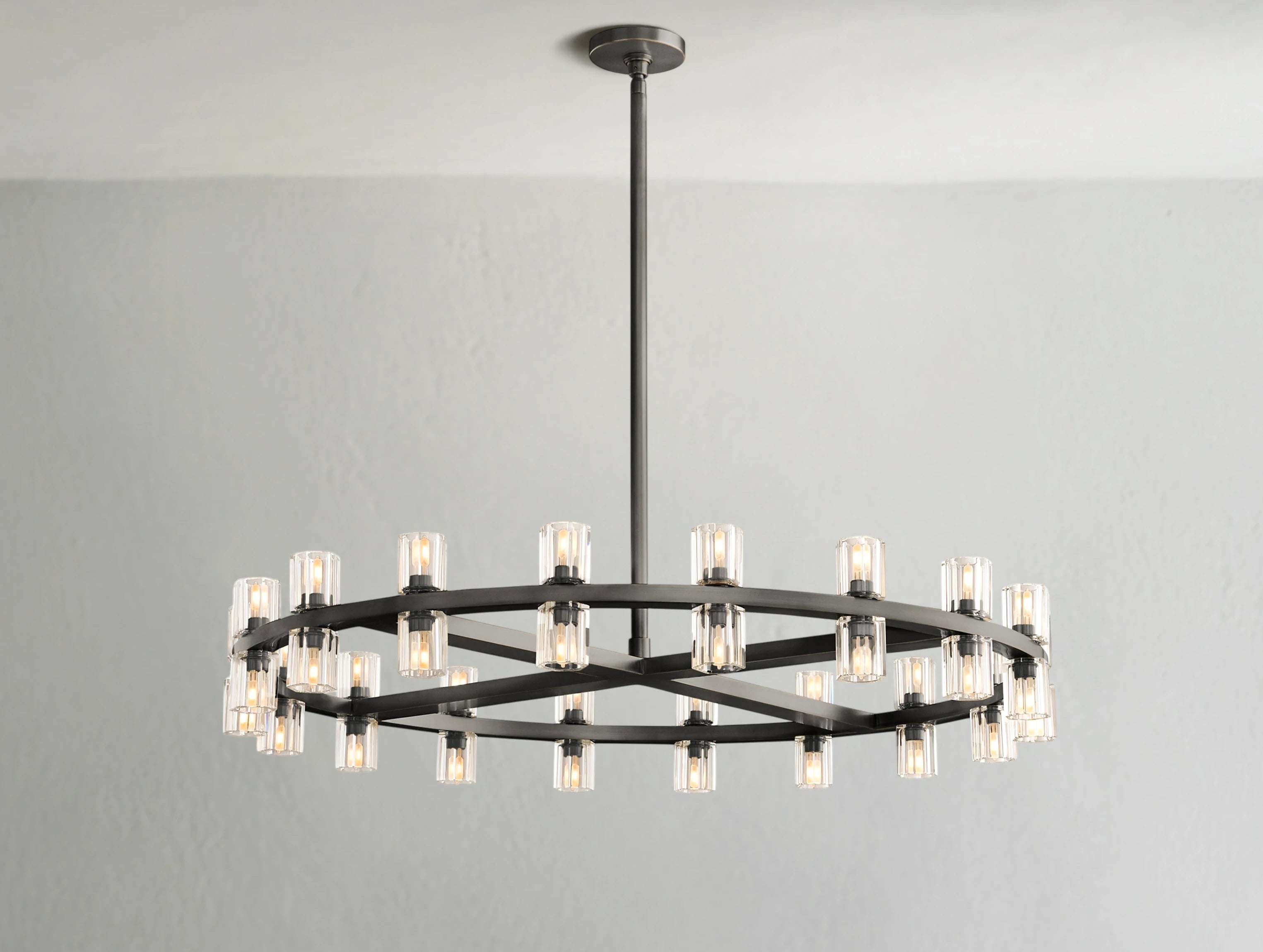 Gearra LED Round Chandelier