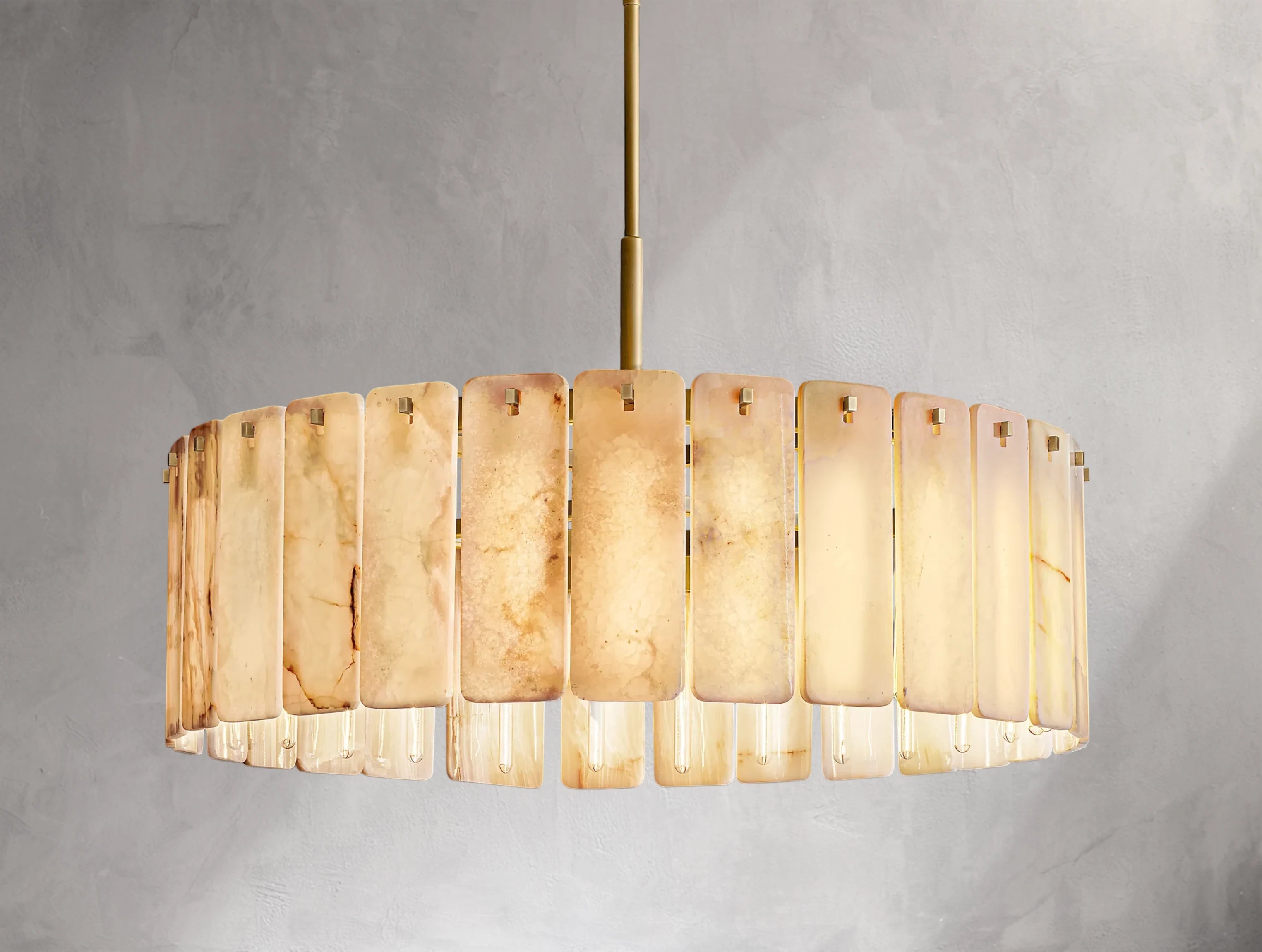 Karamit Onyx Round Chandelier