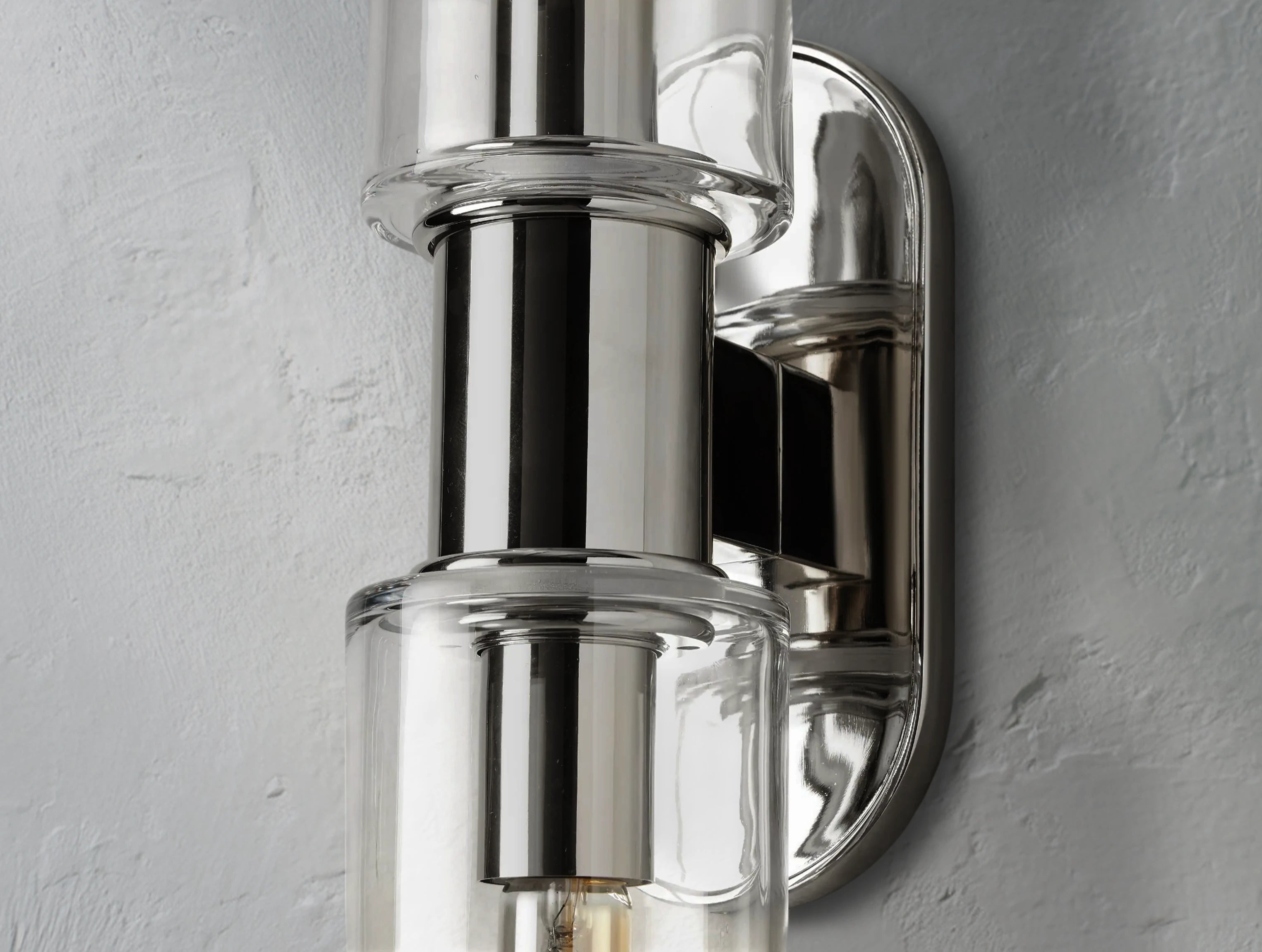 Horlin Double Sconce in Clear
