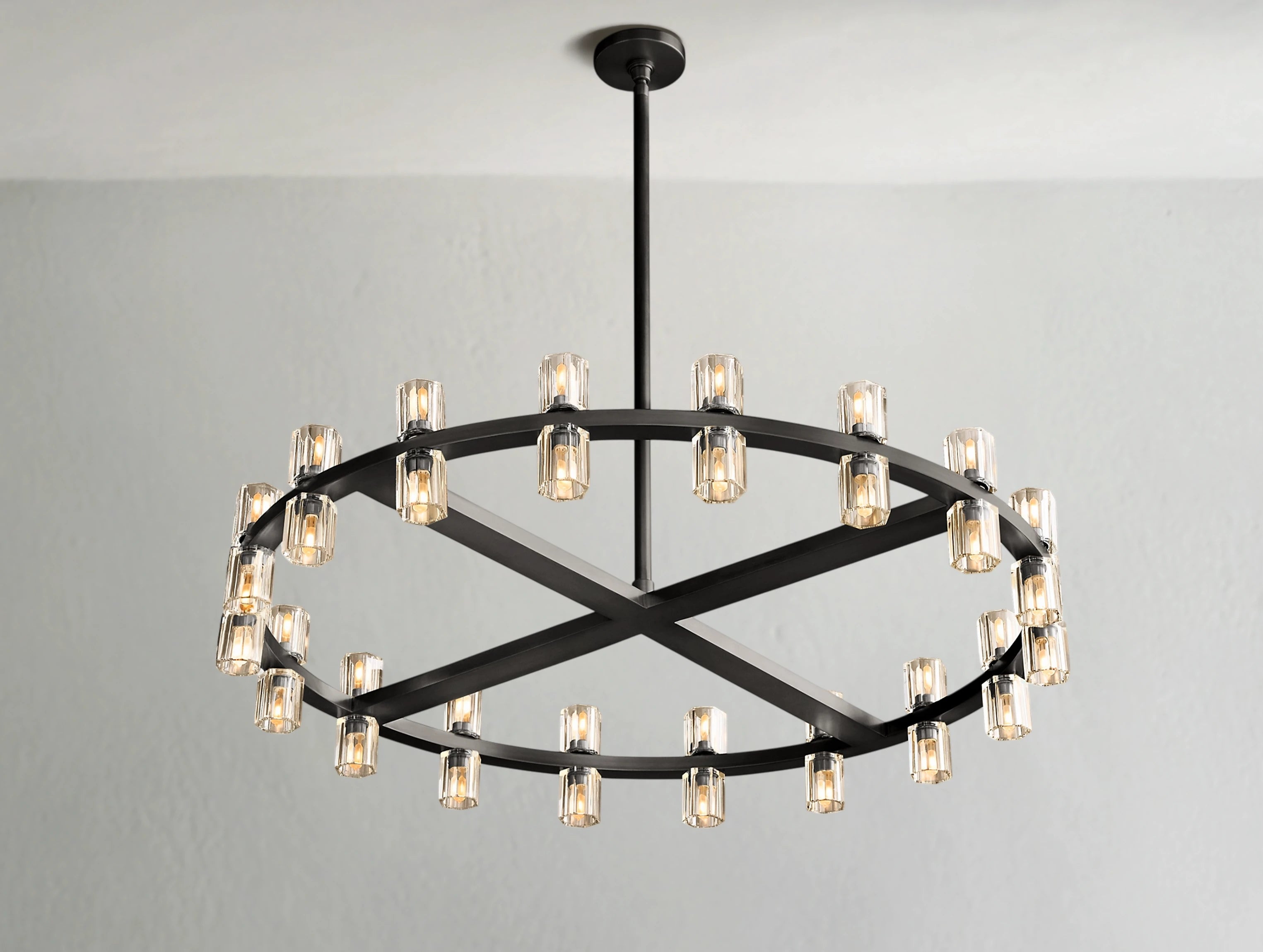 Gearra LED Round Chandelier