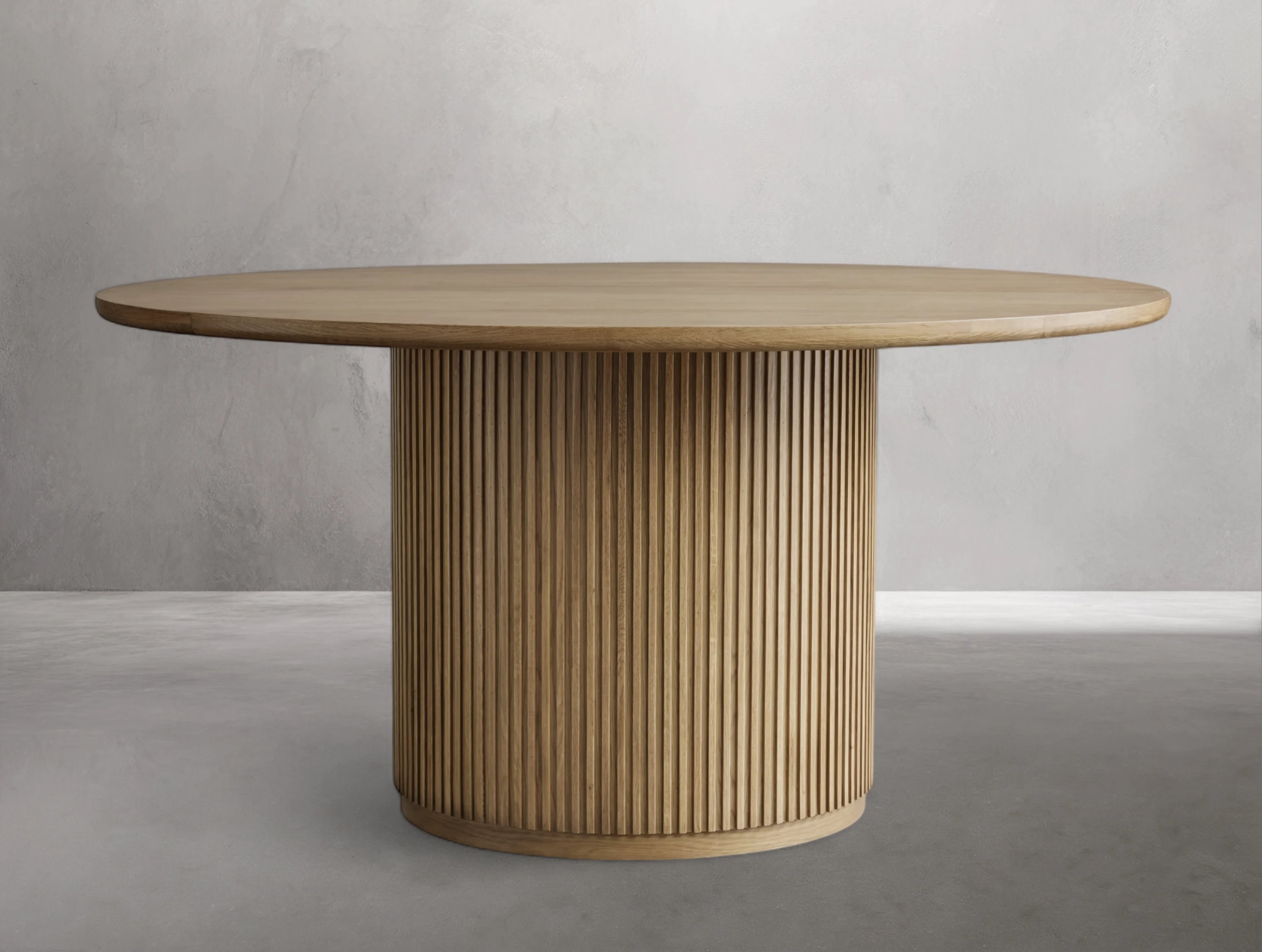 Rolphin Round Wood Dining Table