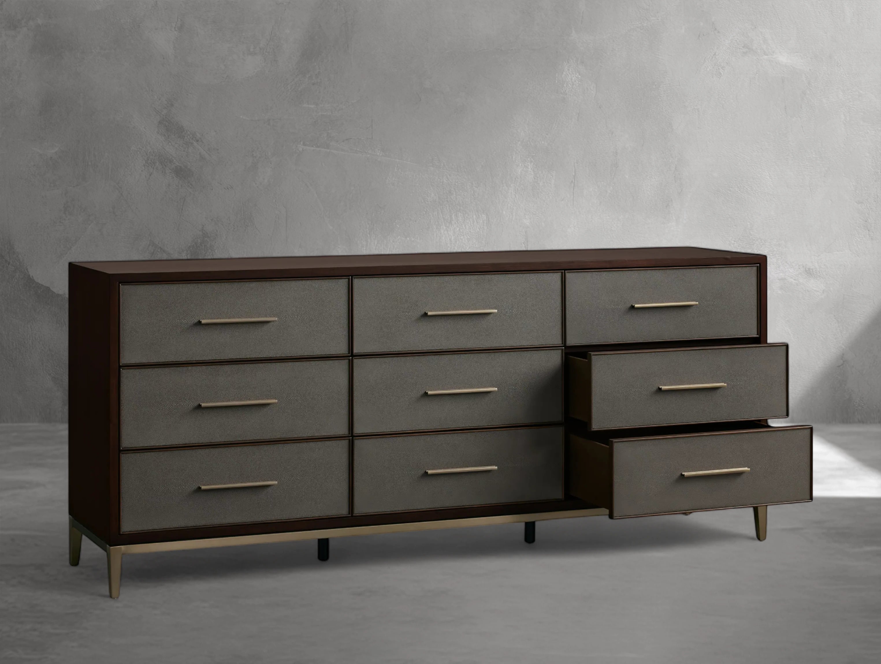Ephlou Nine-Drawer Dresser
