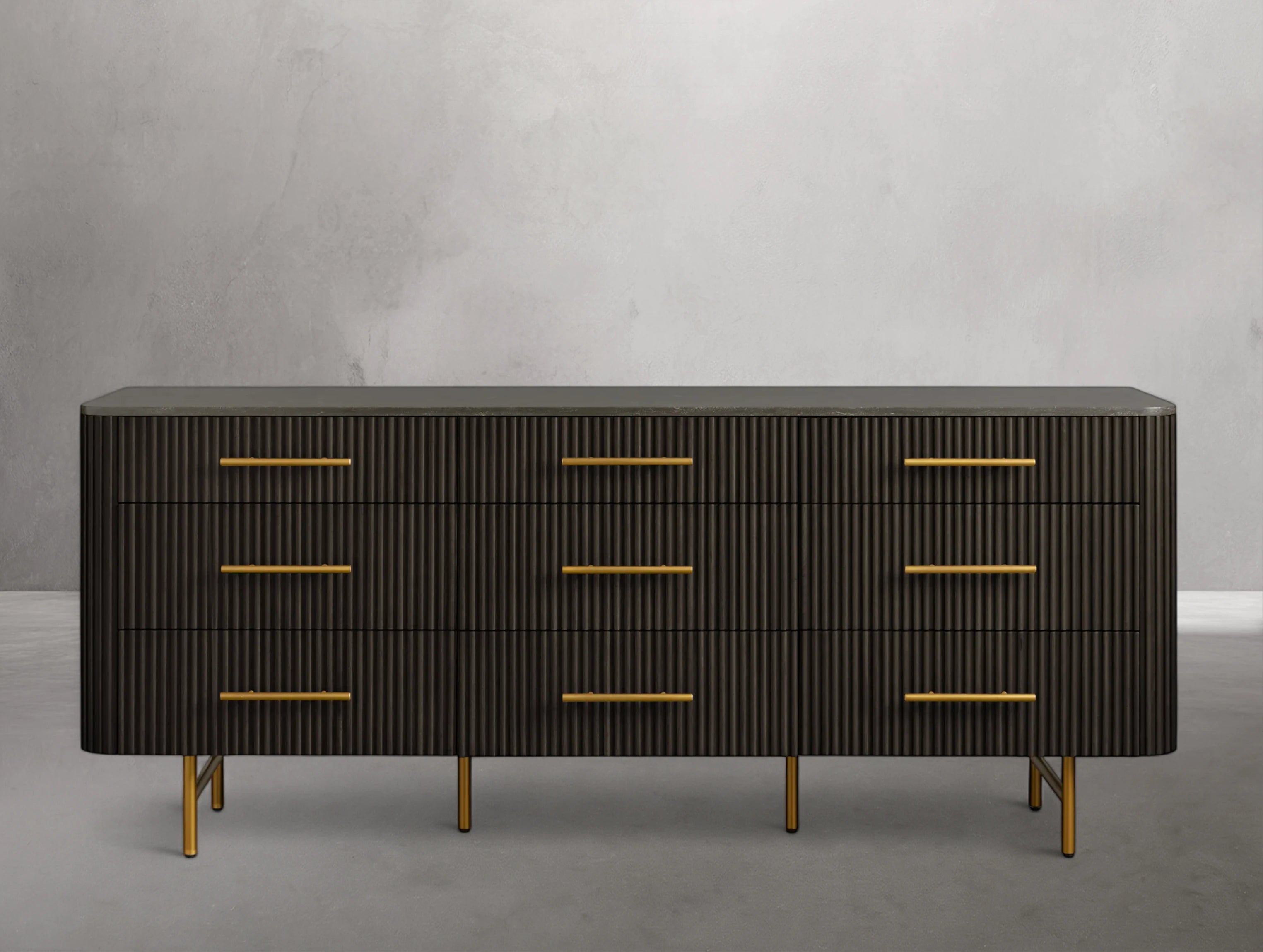 Rolphin Nine-Drawer Dresser