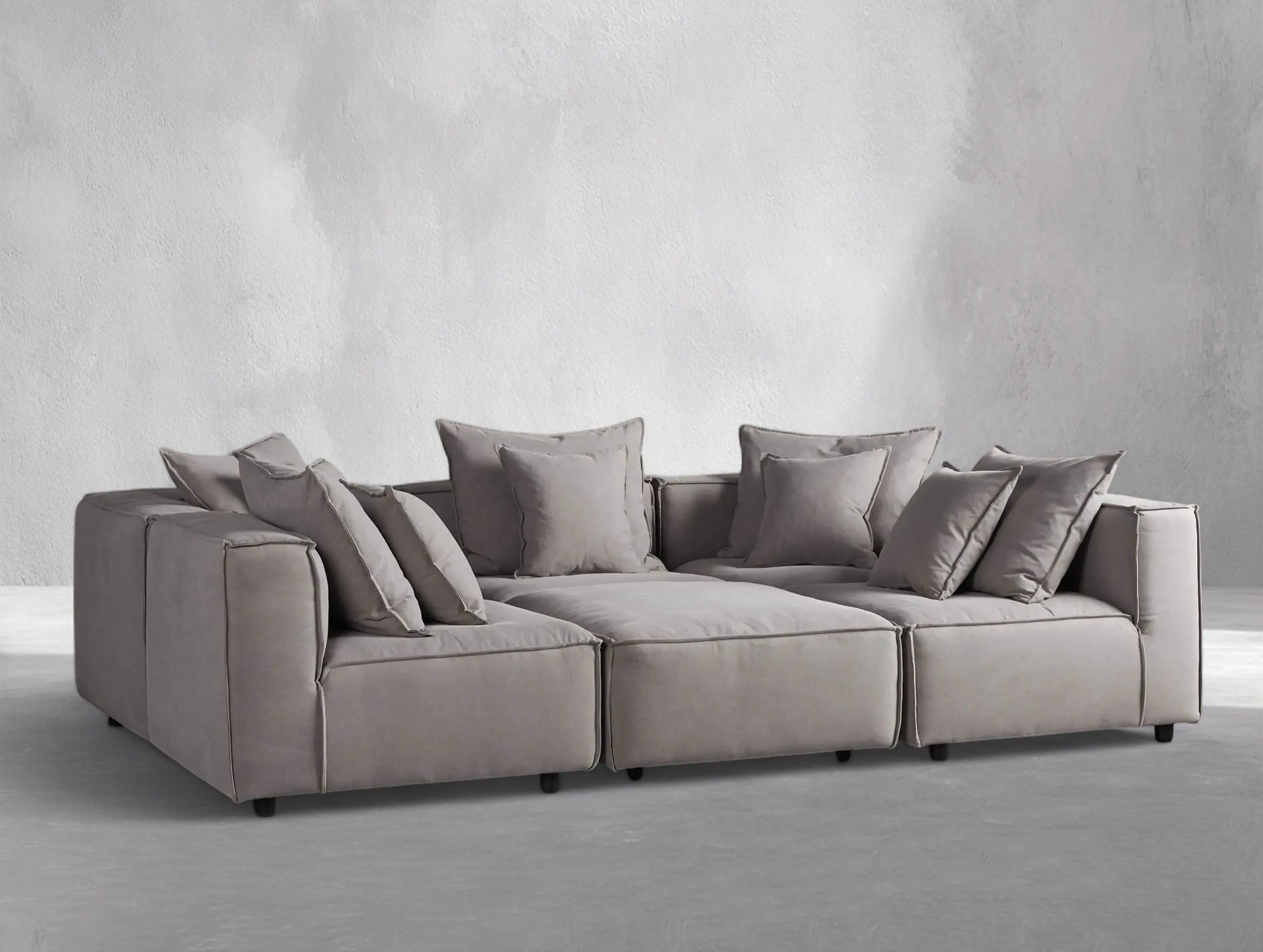 Cubot Six-Piece Pit Sectional