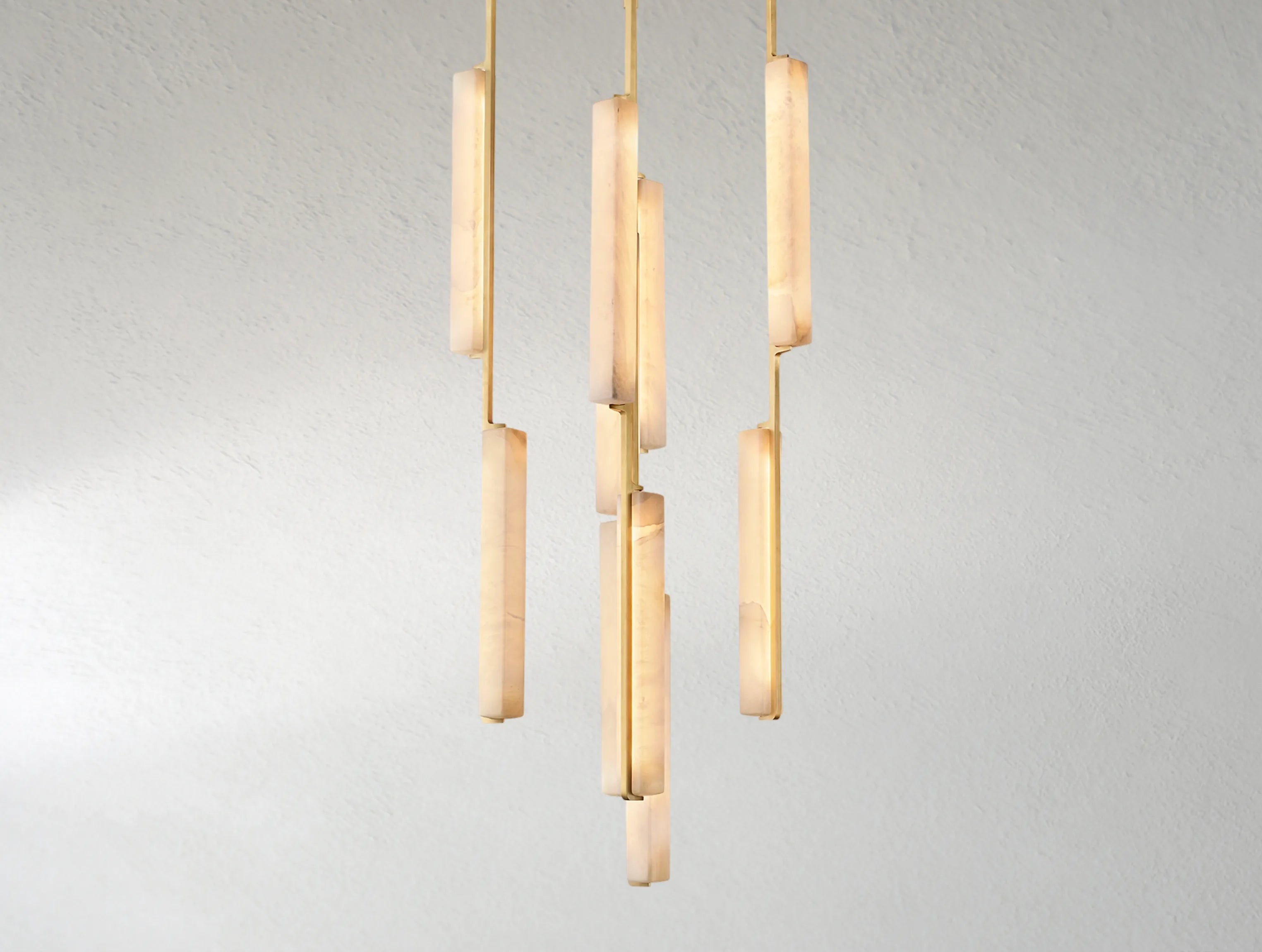 Ardubon Alabaster Round Chandelier