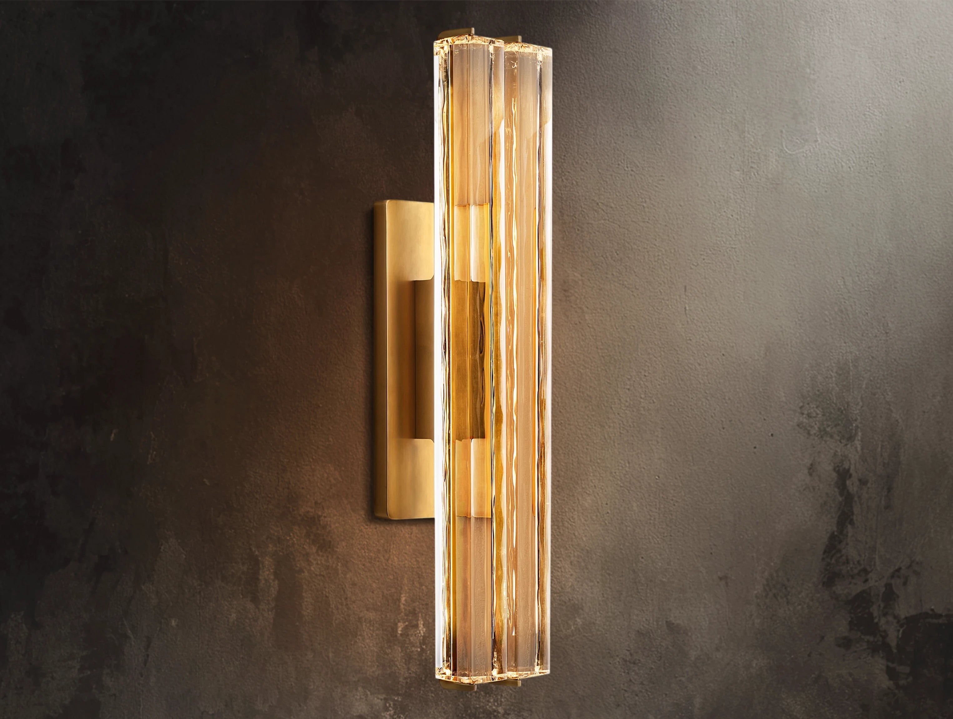Ardubon Crystal Double Sconce