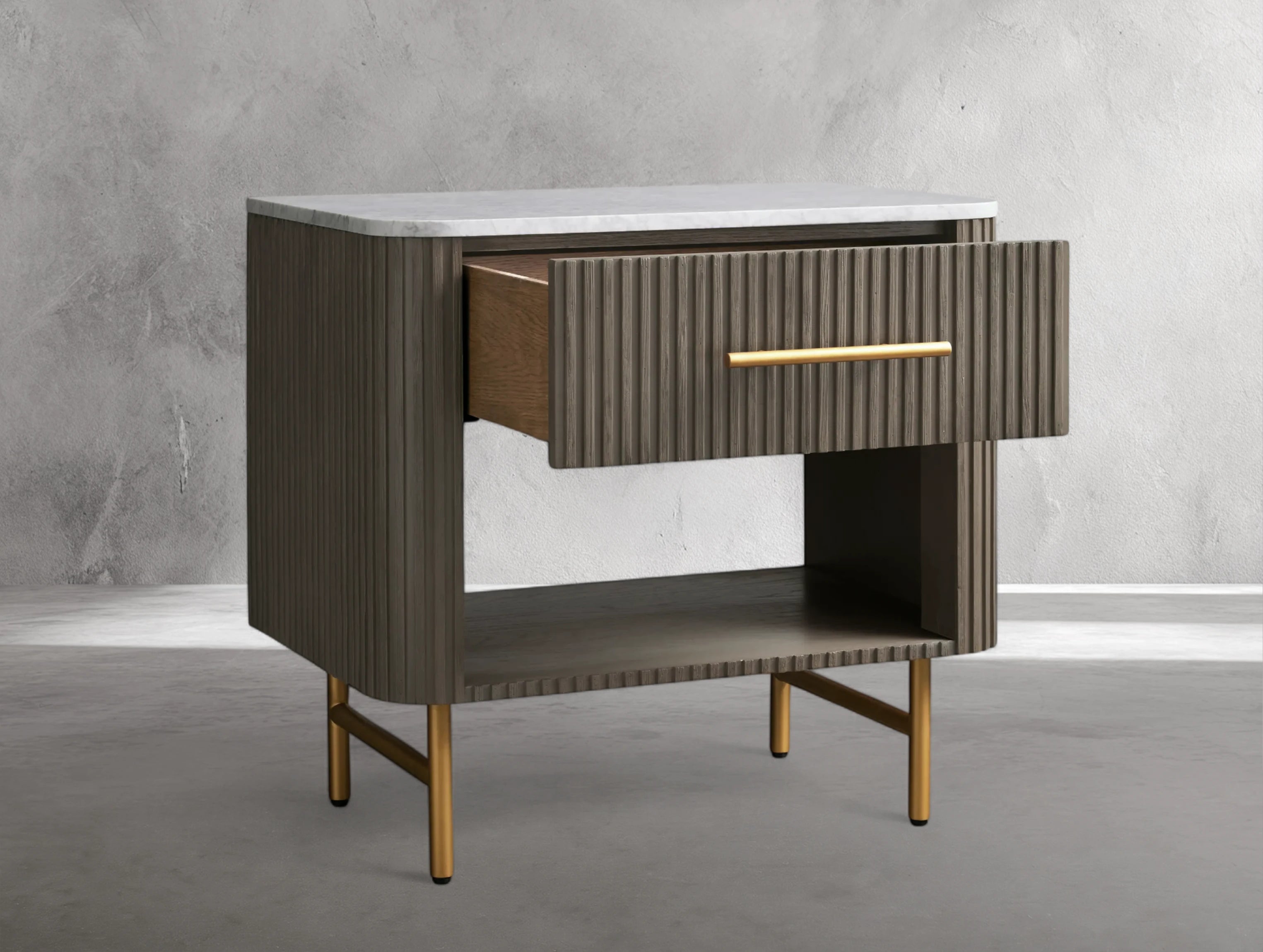 Rolphin Open Nightstand