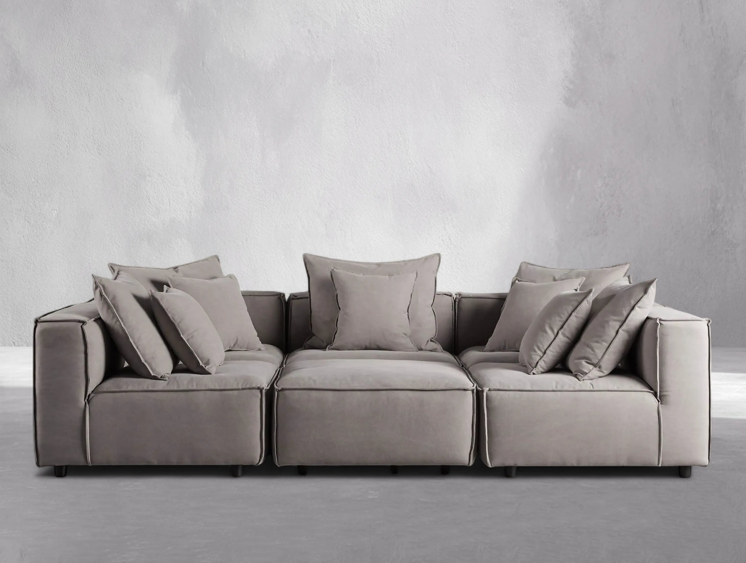 Cubot Six-Piece Pit Sectional