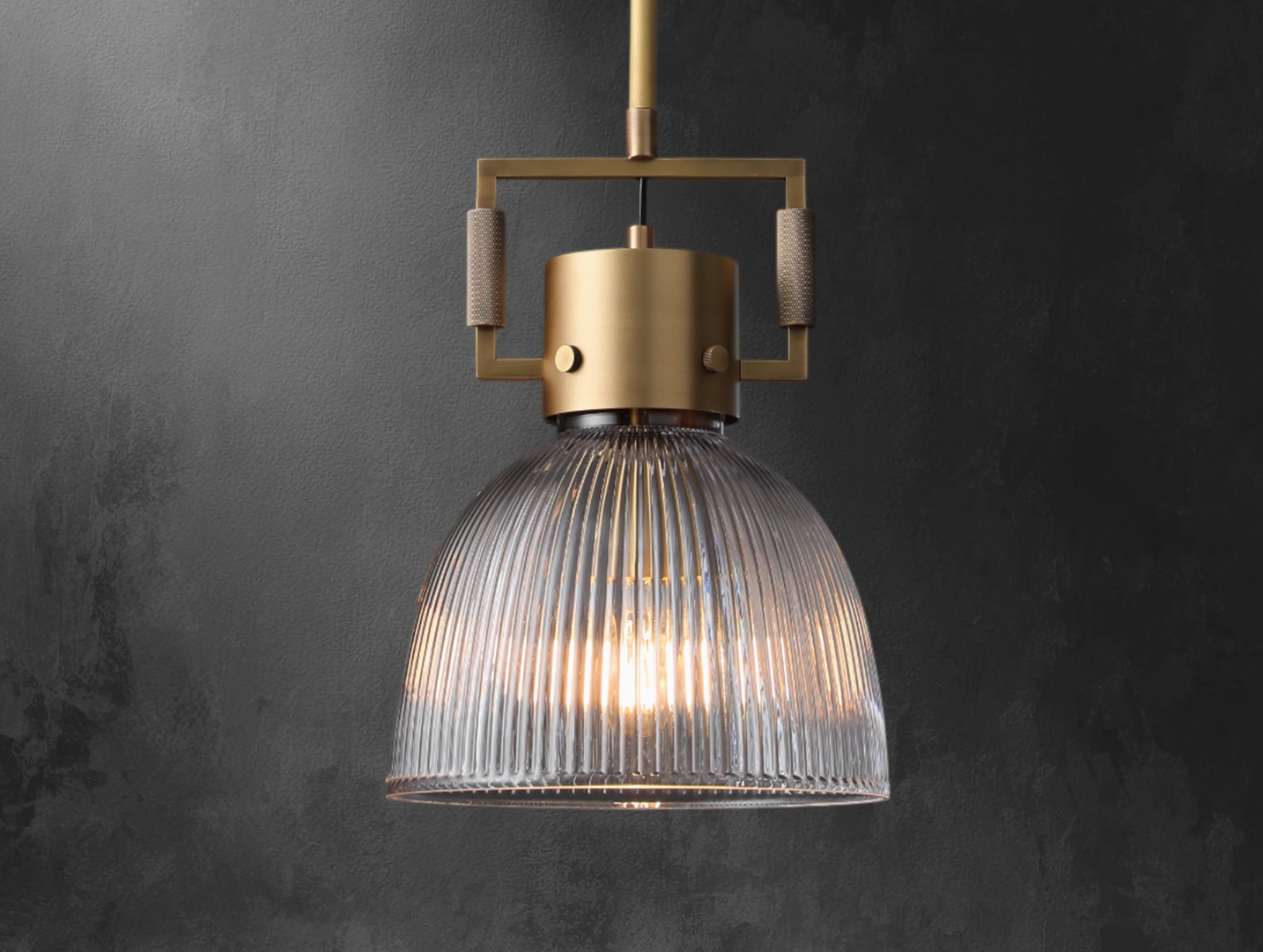 Mechanic Prismatic Cloche Pendant