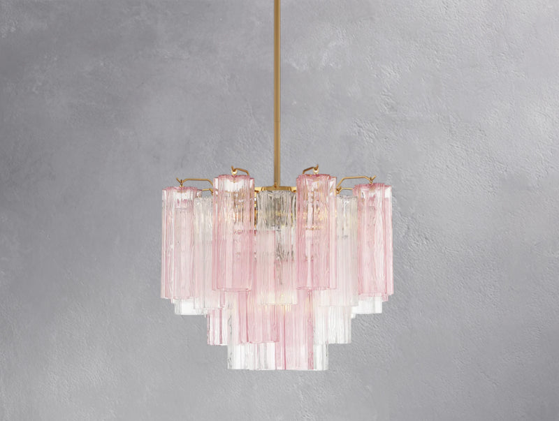 Ardenel Adois Glass Tiered Round Chandelier