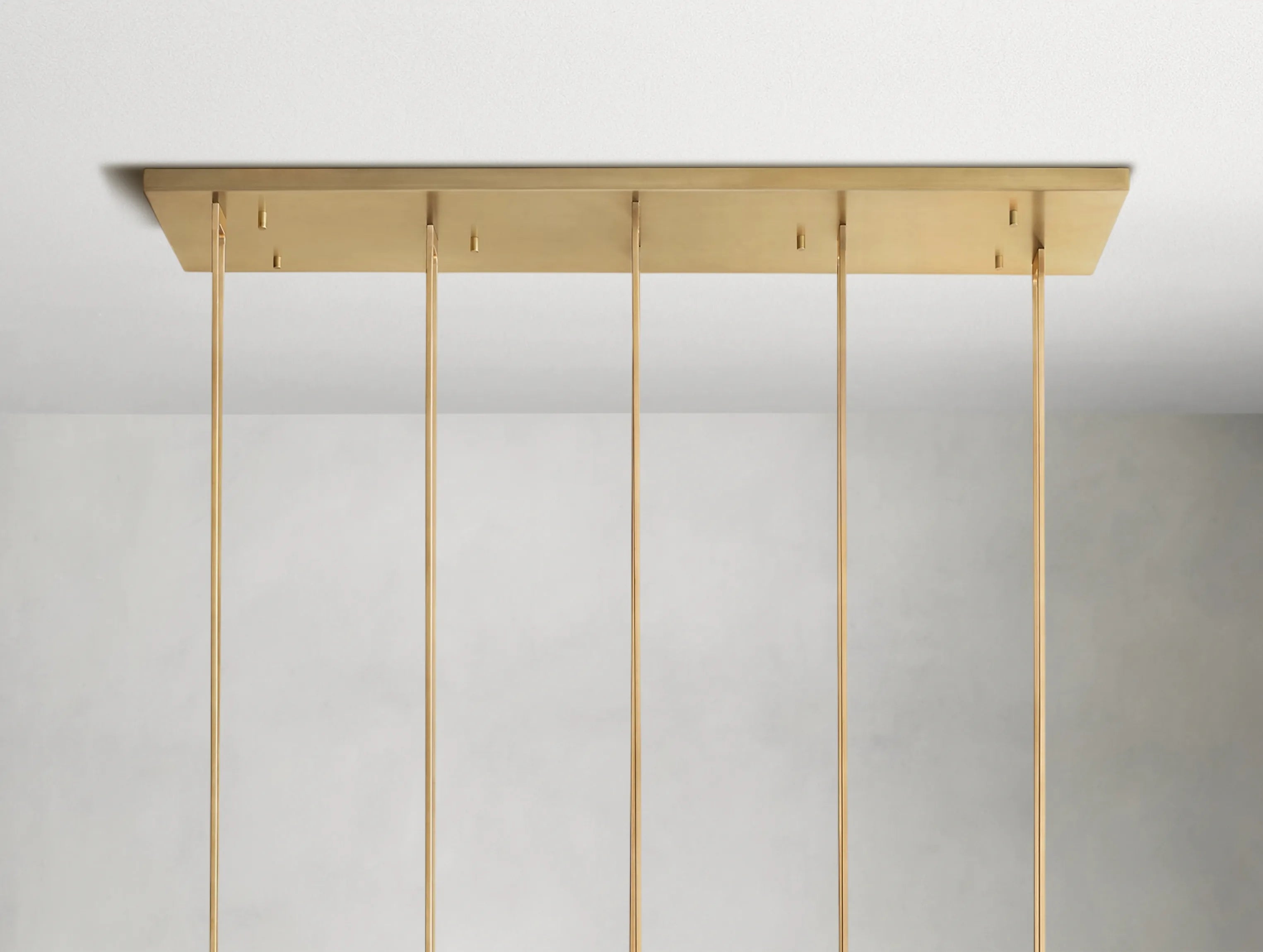 Ardubon Crystal Triple Bar Linear Chandelier