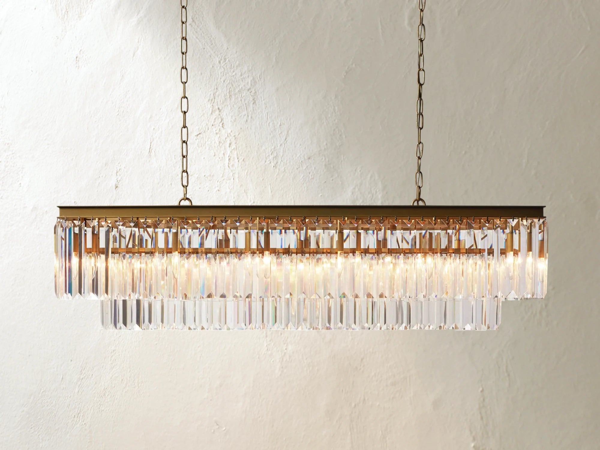 Molyland Tiered Rectangular Chandelier