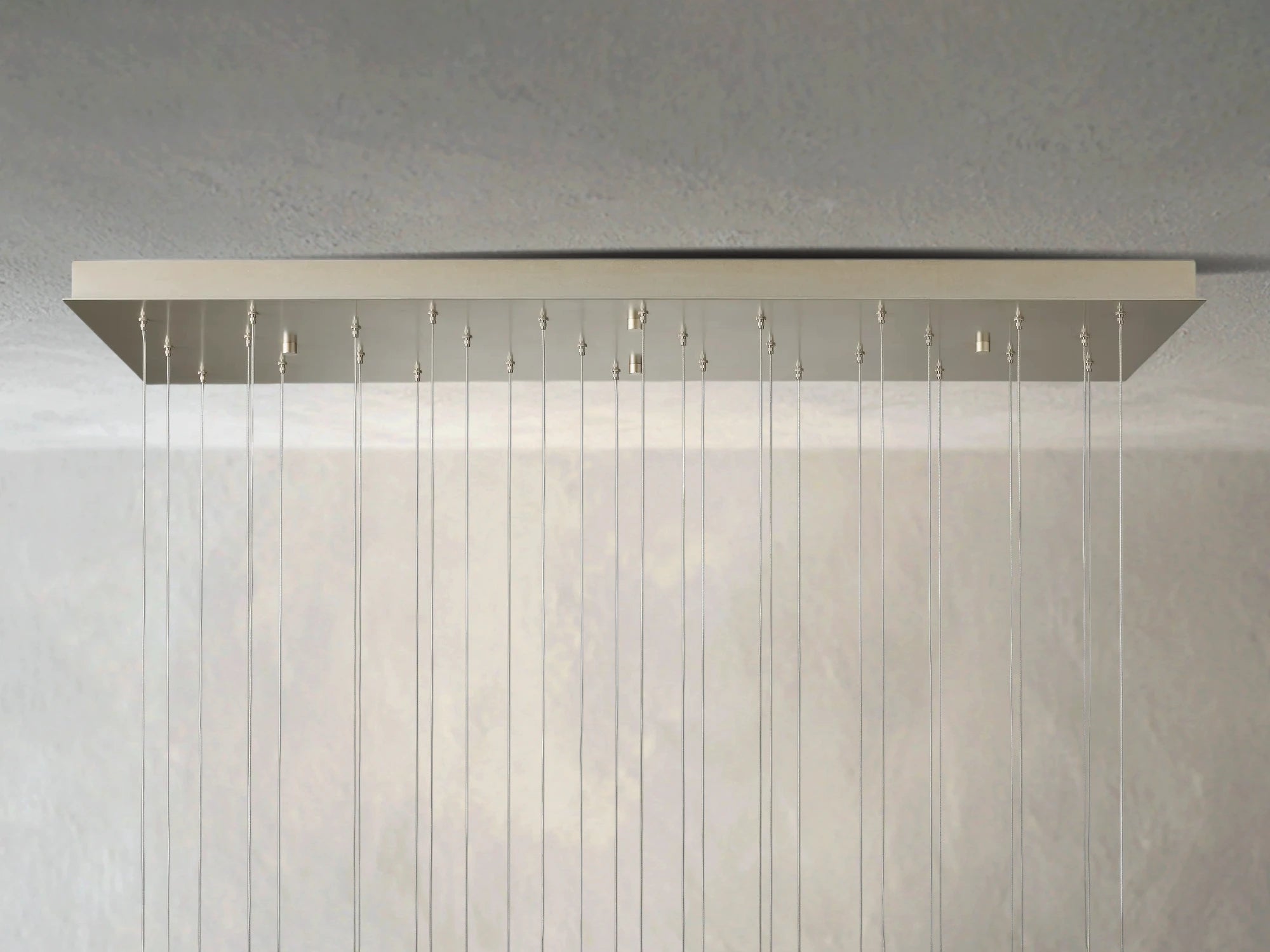 Jaina Selenite Rectangular Chandelier