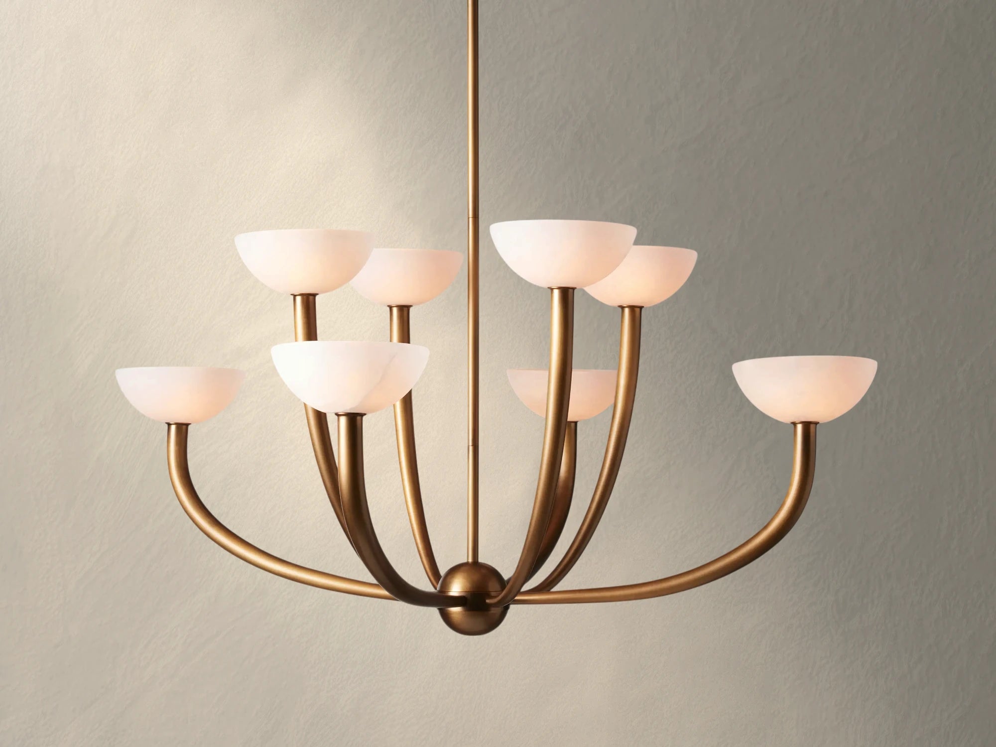 Sakuala Alabaster Chandelier
