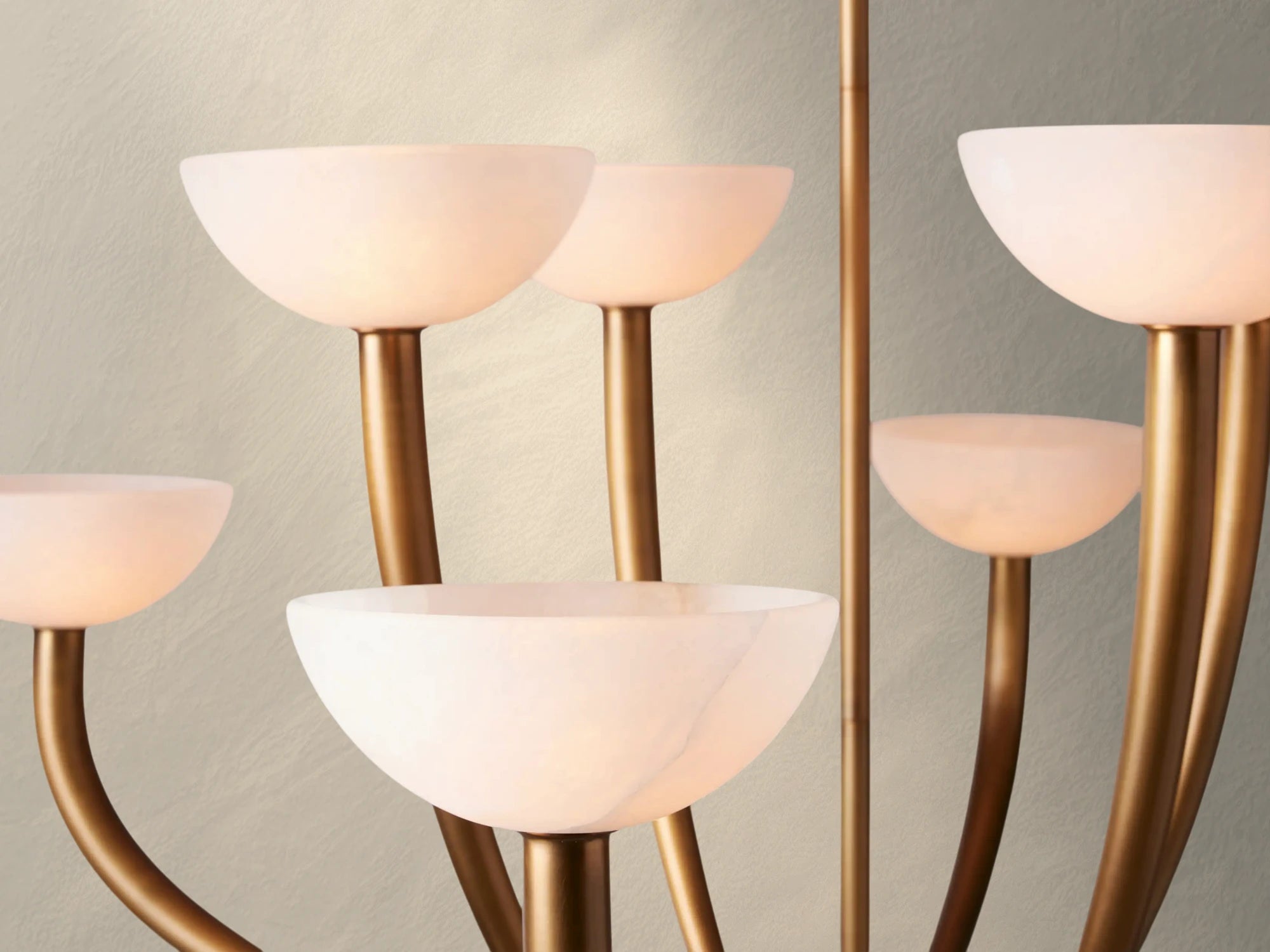 Sakuala Alabaster Chandelier