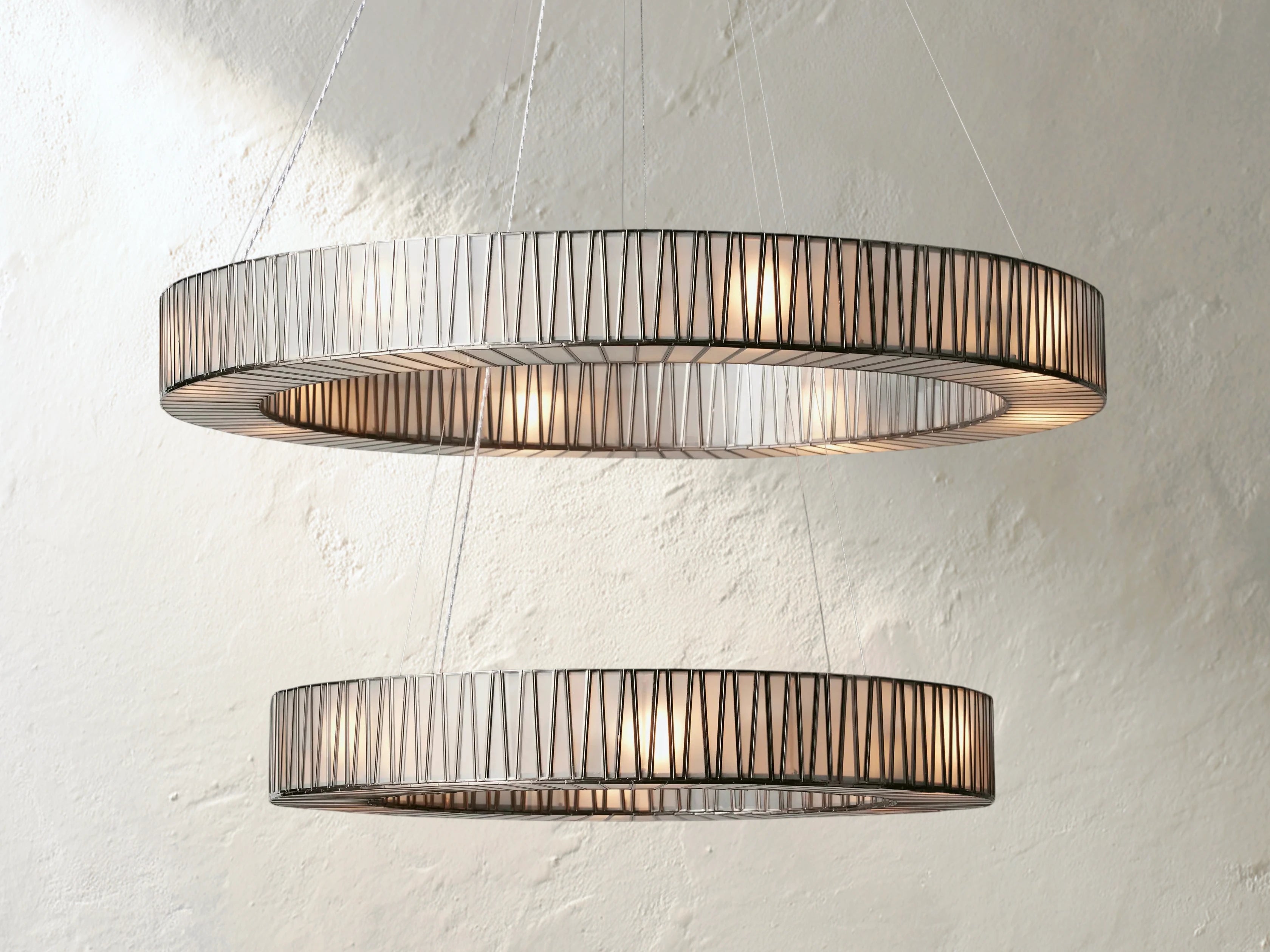 Junet 2-Tier Round Chandelier