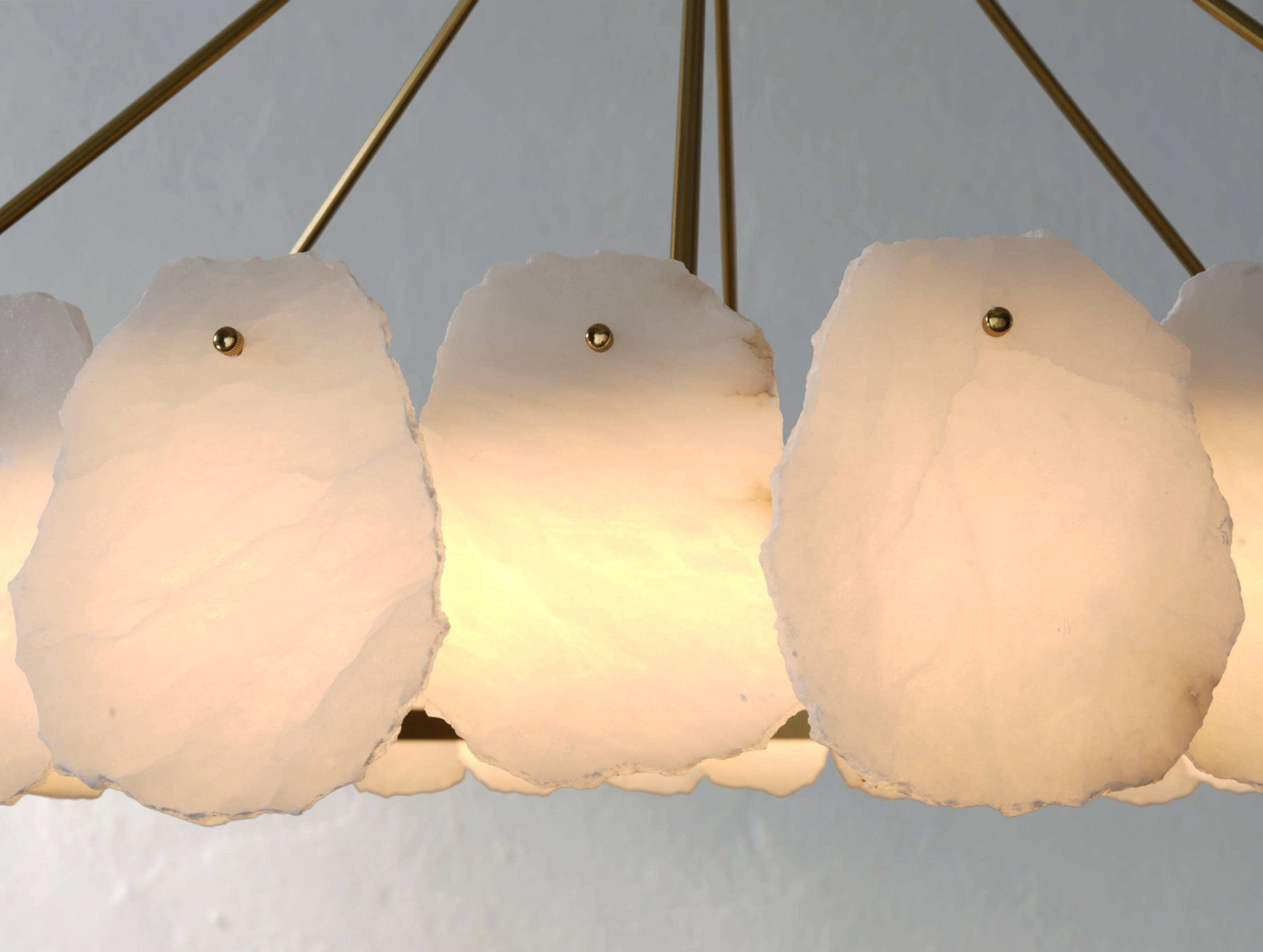 Aurelis Alabaster Chandelier