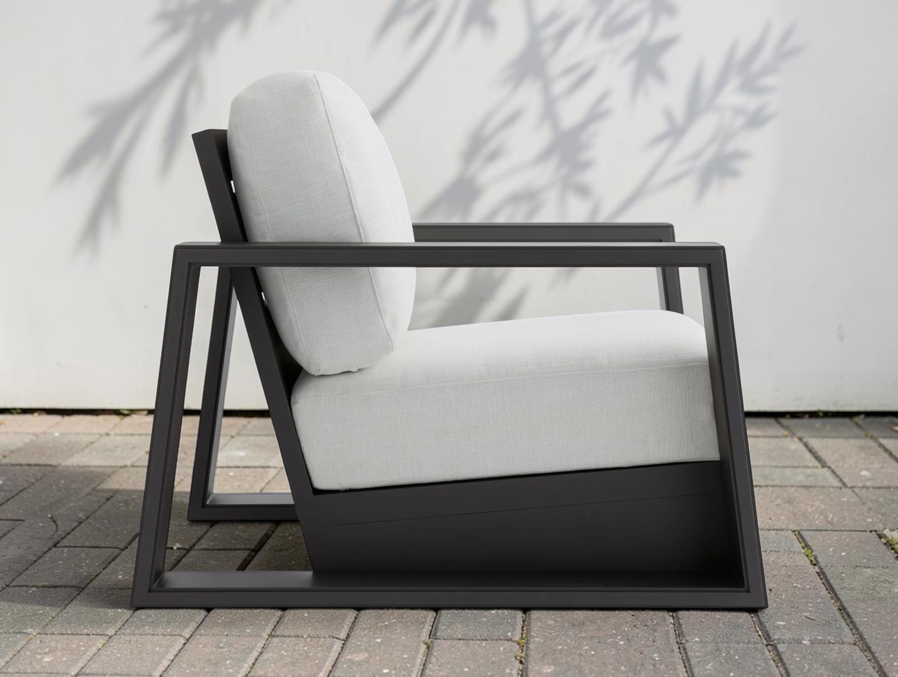 Bellano Outdoor Aluminum Swivel Chair