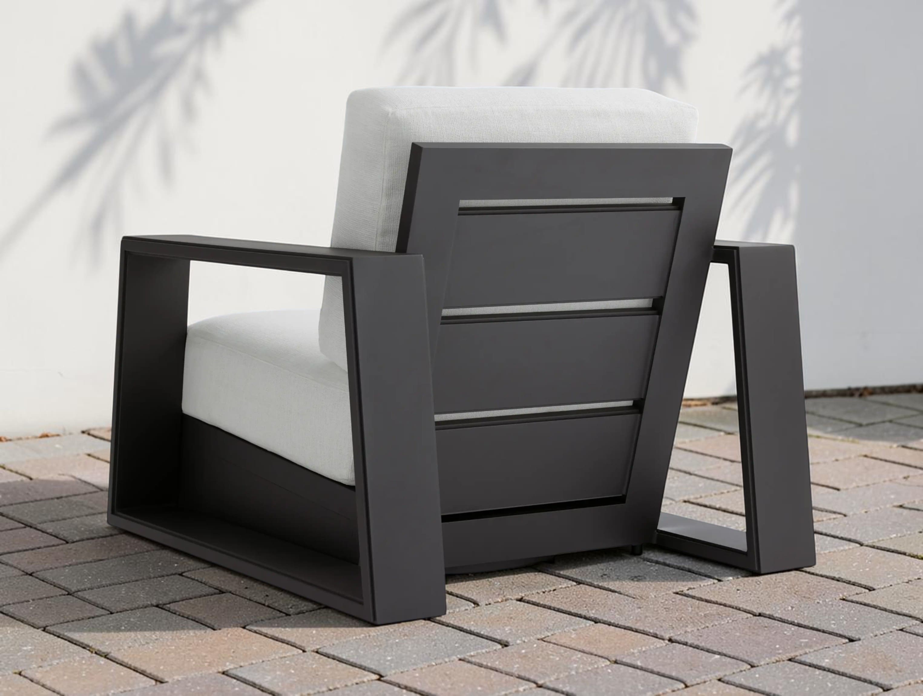 Bellano Outdoor Aluminum Swivel Chair