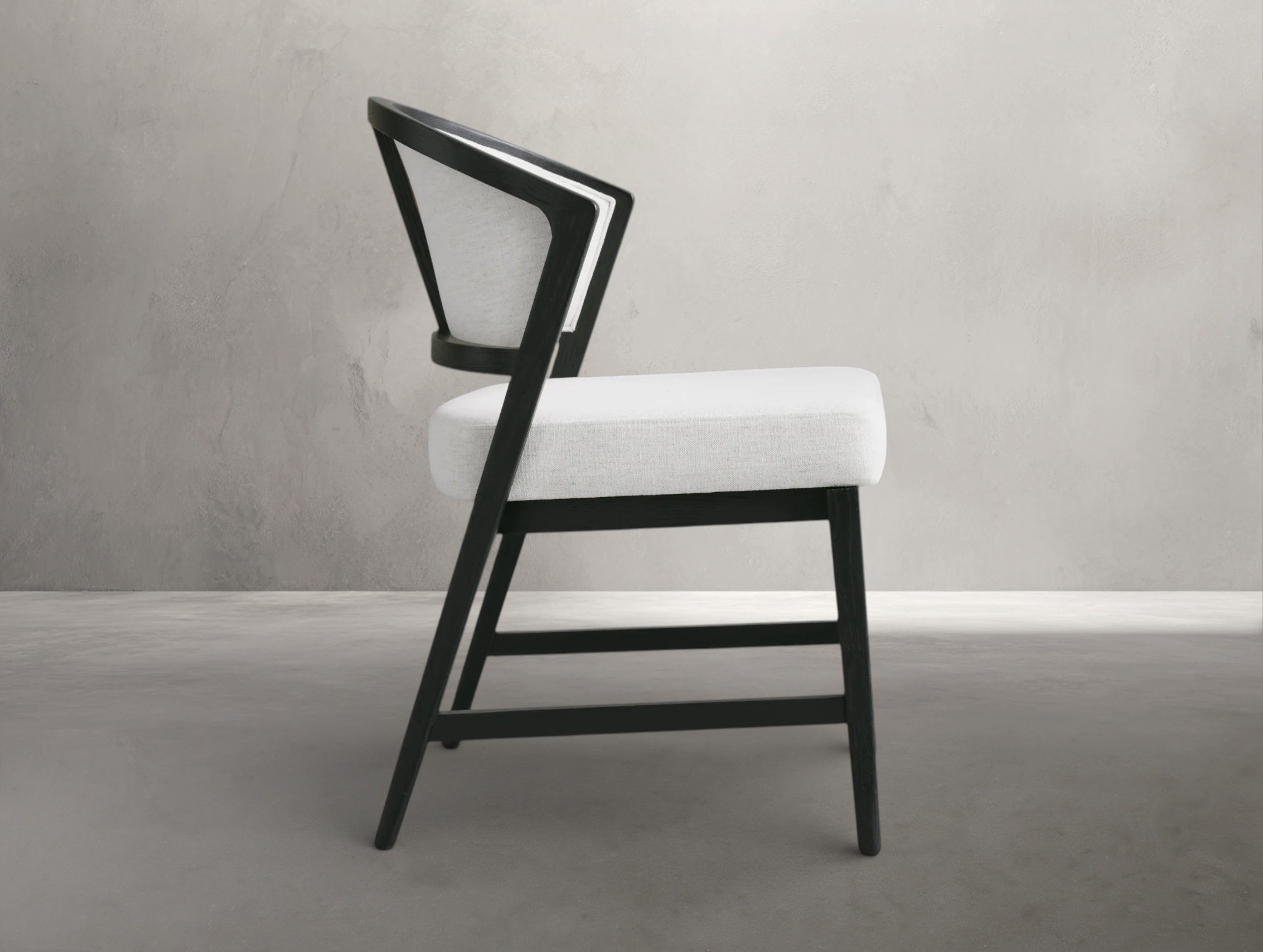 Emily Upholstered Back Dining Side Chair