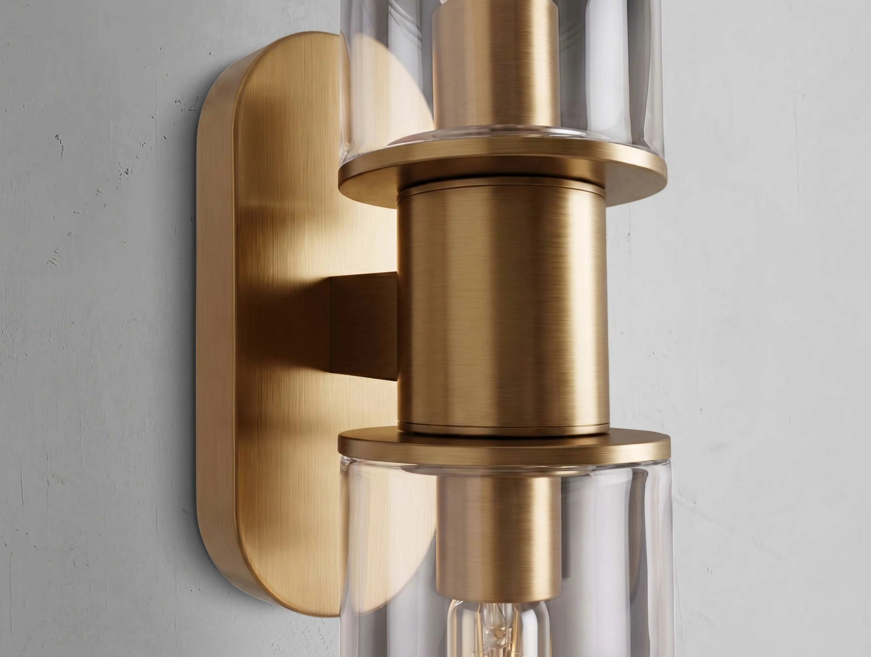 Horlin Double Sconce in Clear