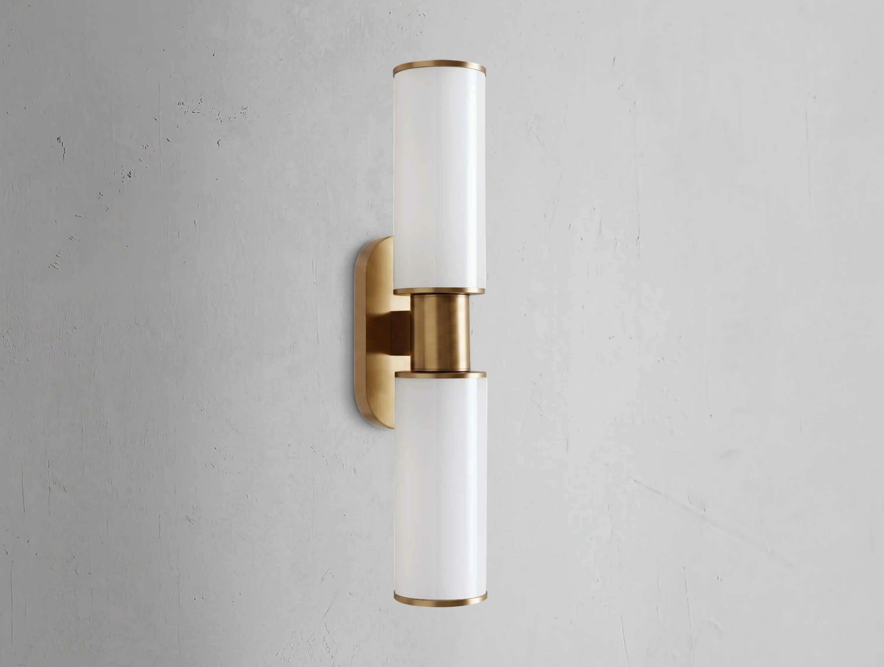 Horlin Double Sconce in Milk