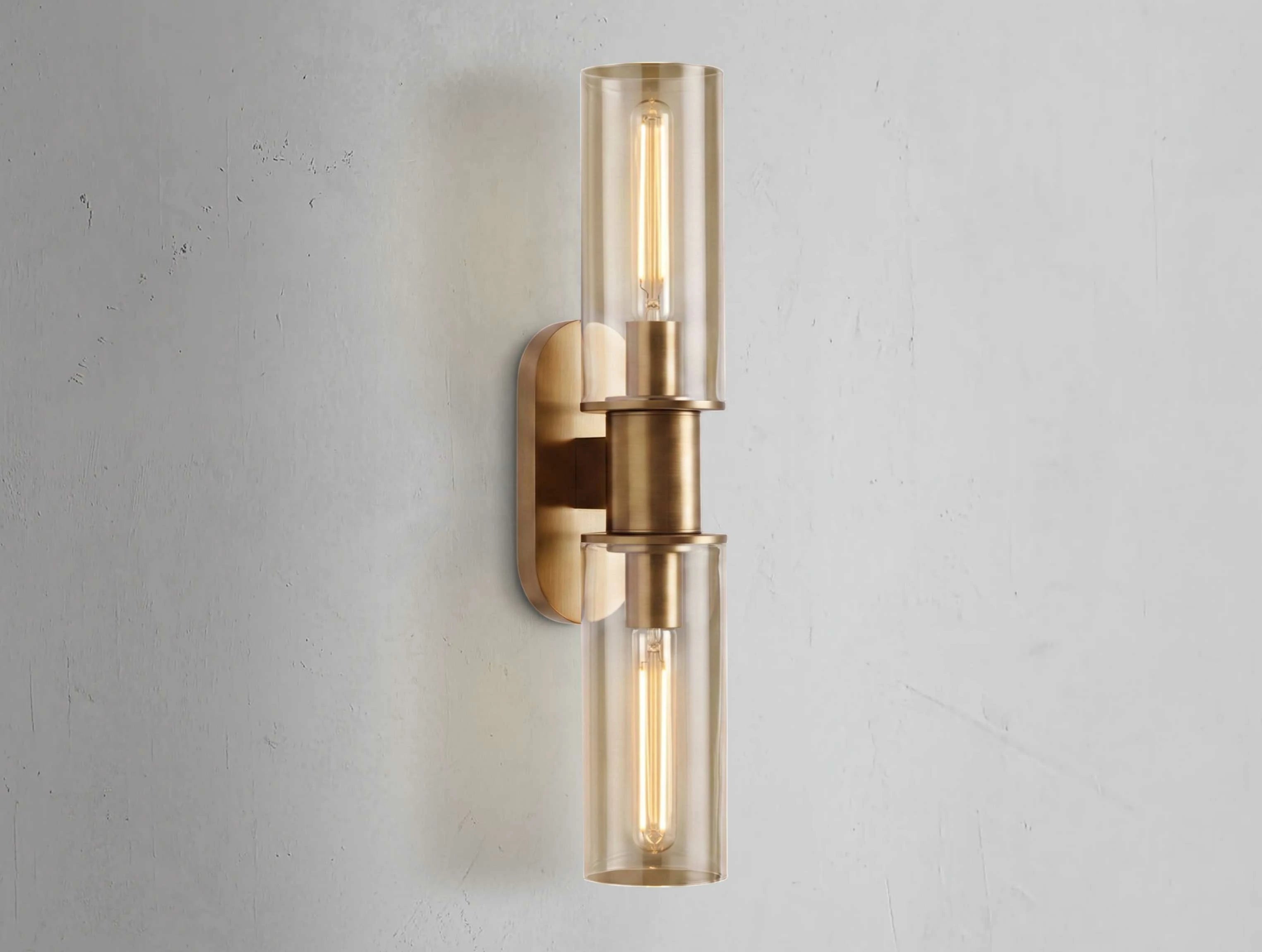 Horlin Double Sconce in Clear