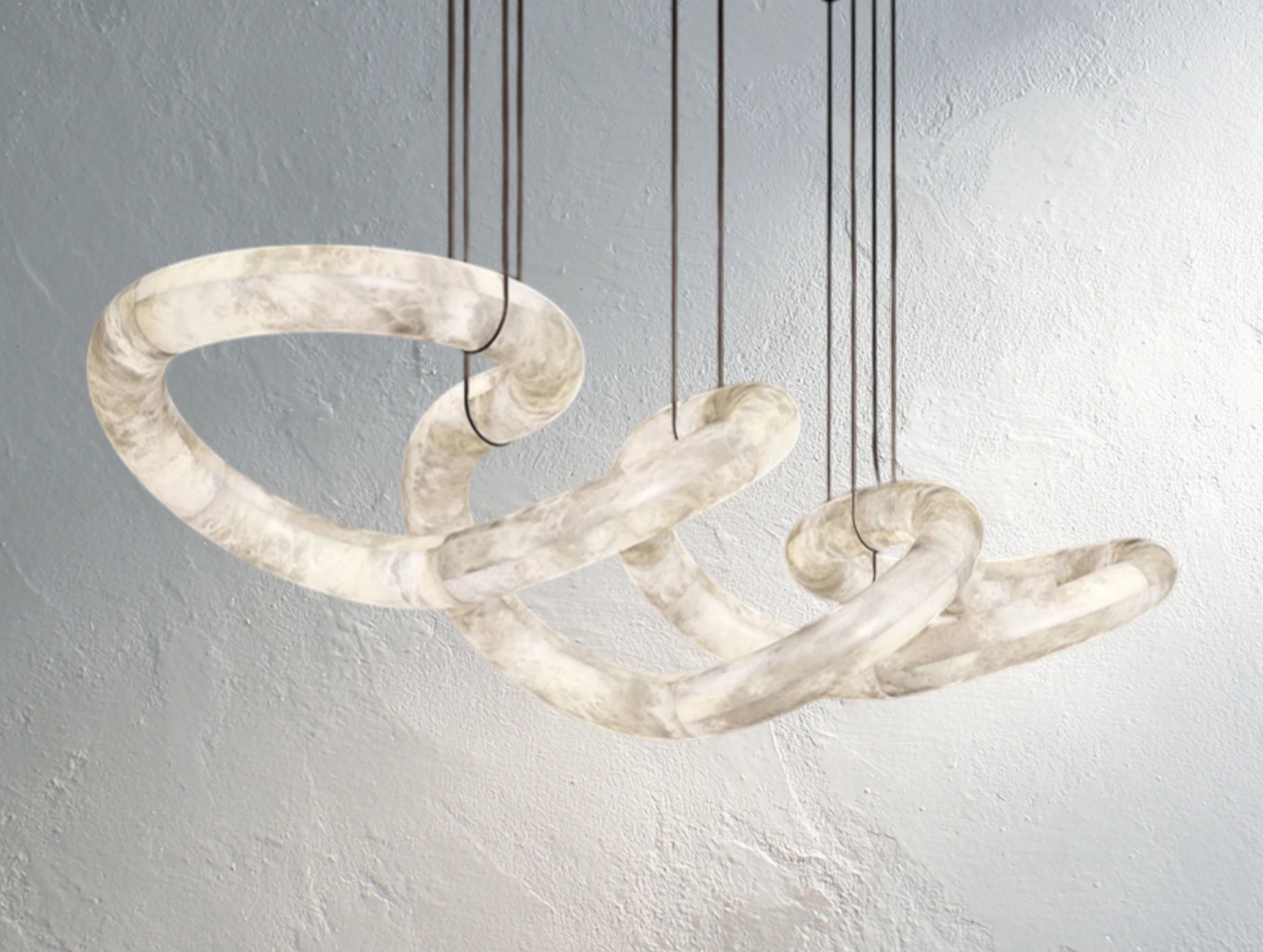 Incessant Alabaster Chandelier