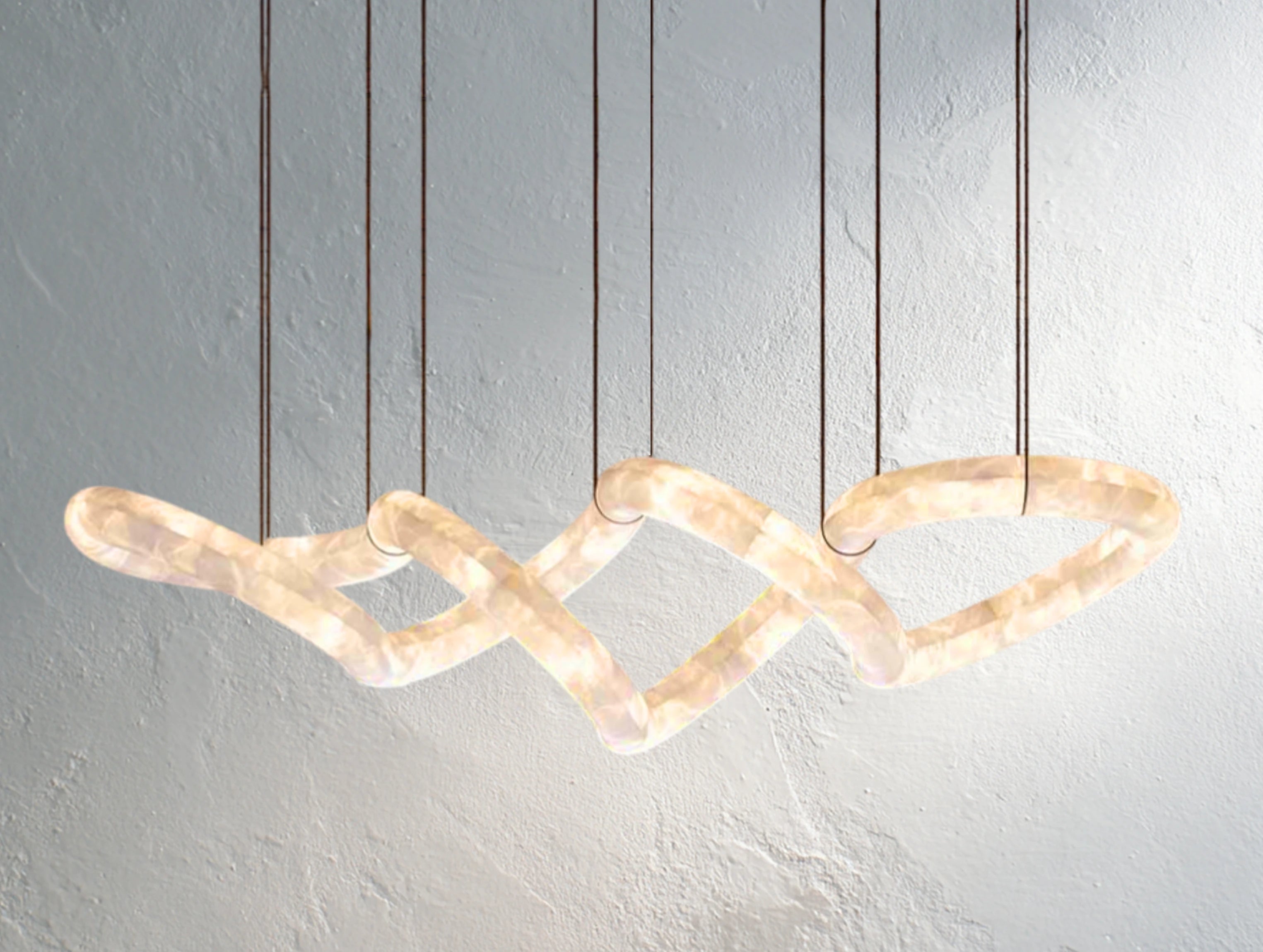 Incessant Alabaster Chandelier