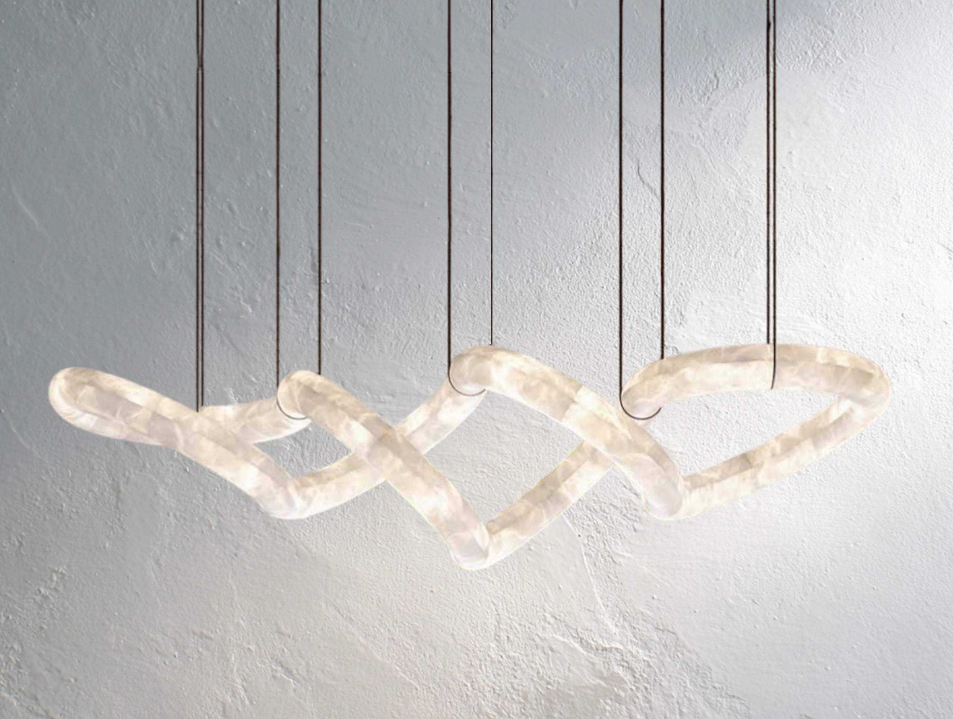 Incessant Alabaster Chandelier