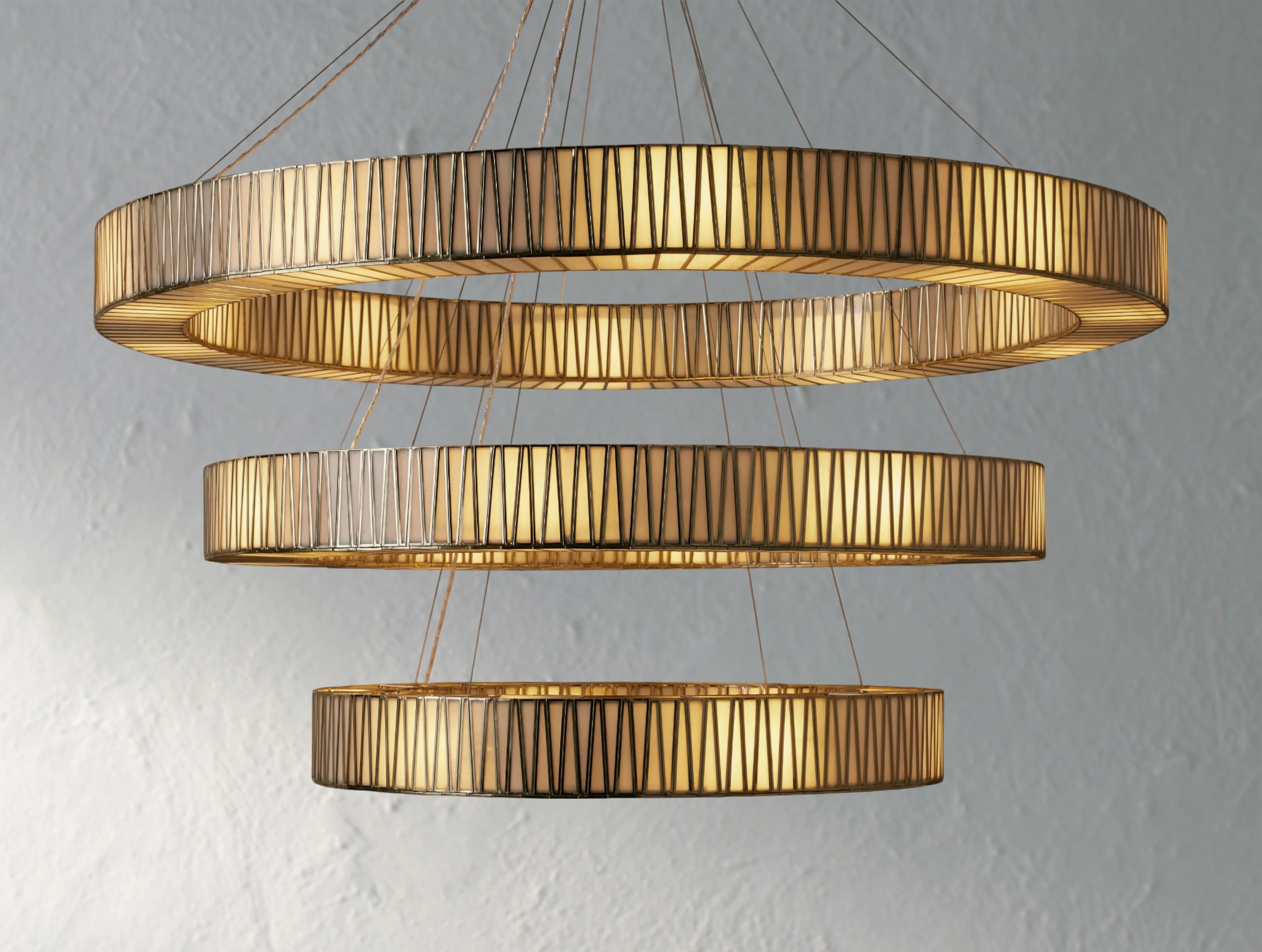 Junet 3-Tier Round Chandelier