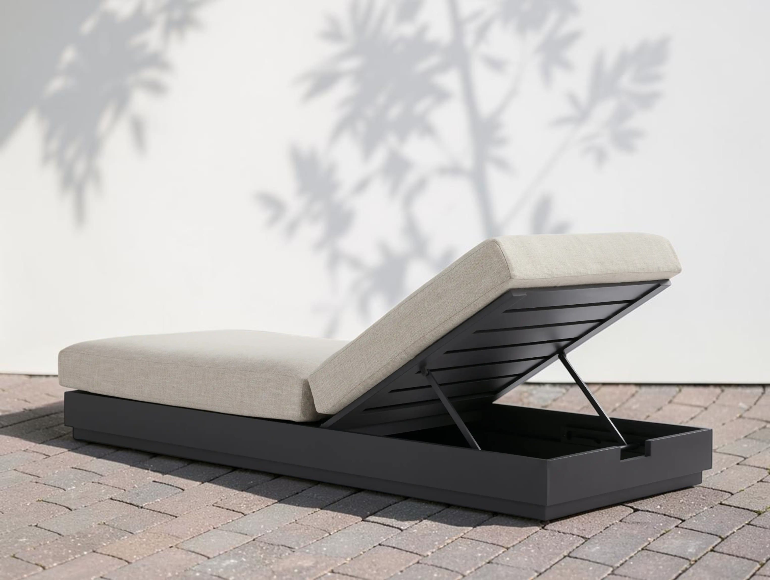 Orvieto Outdoor Aluminum Chaise