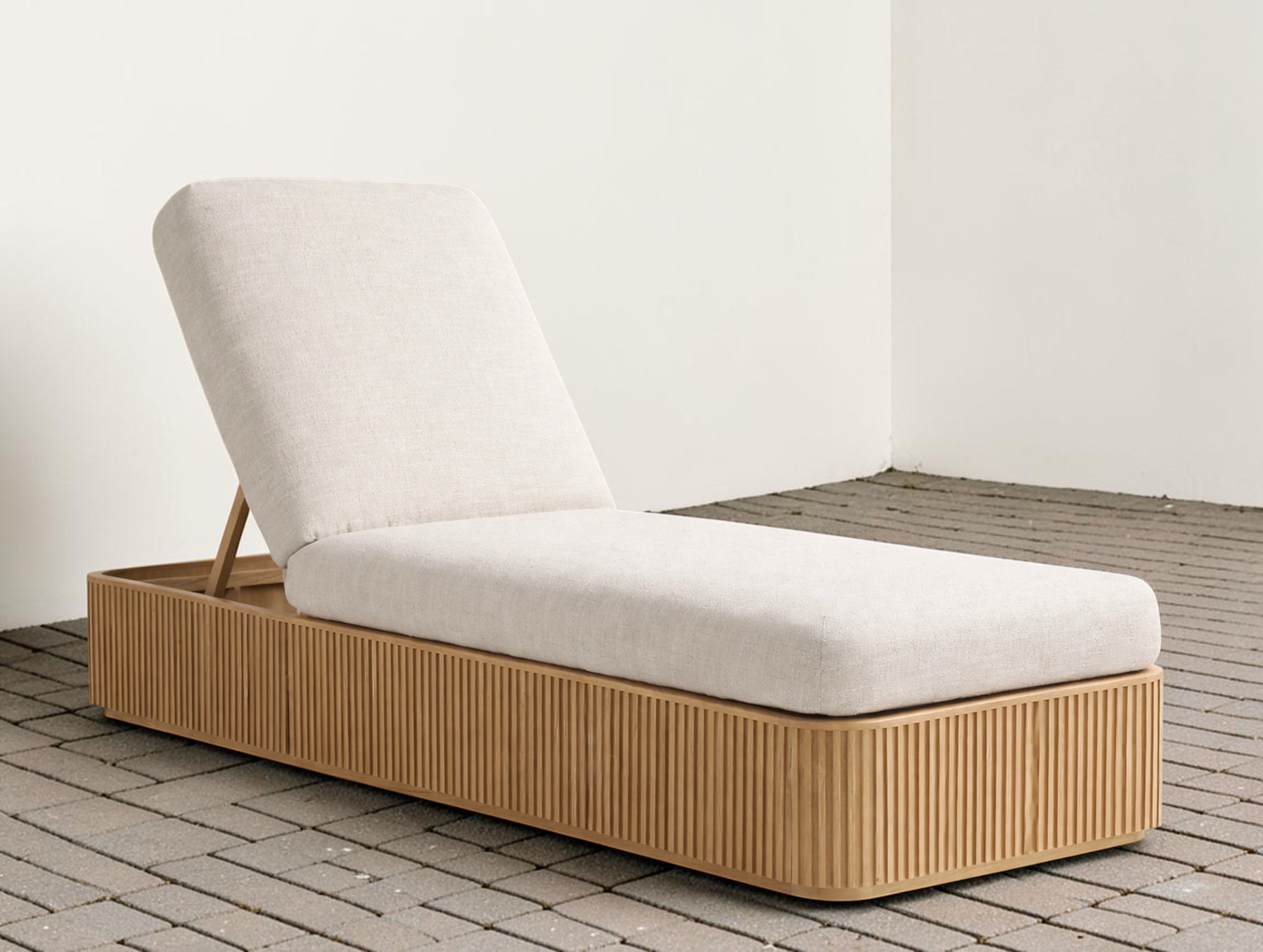 Rolphin Outdoor Teak Chaise