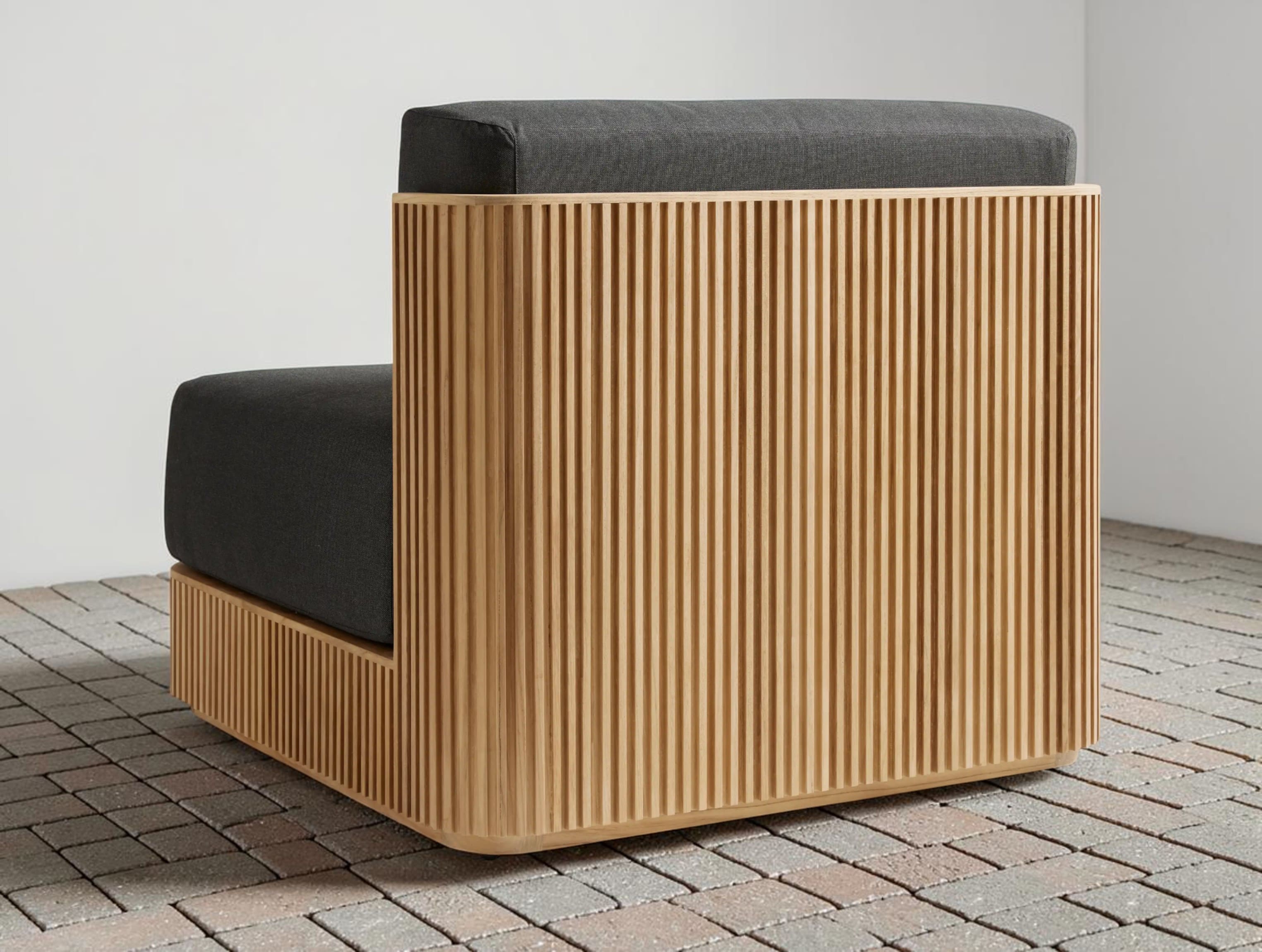 Rolphin Outdoor Teak Lounge Chair